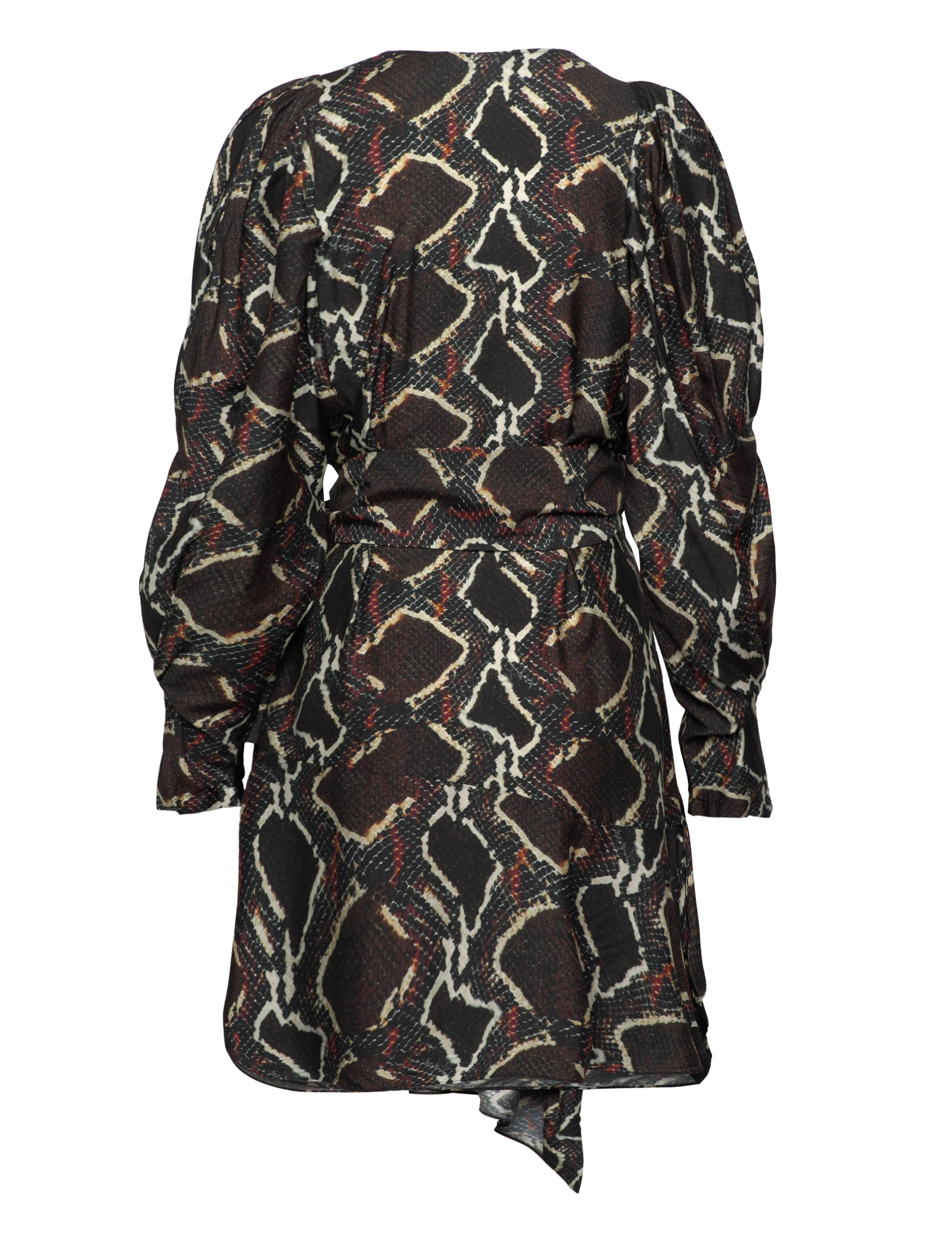 IRO - ALOULI - korte kjoler - black/brown - 2