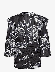 IRO - HURA - marškiniai ilgomis rankovėmis - black/navy - 0