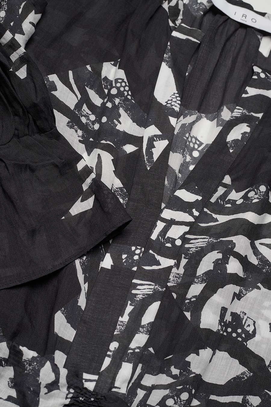 IRO - HURA - langærmede skjorter - black/navy - 2