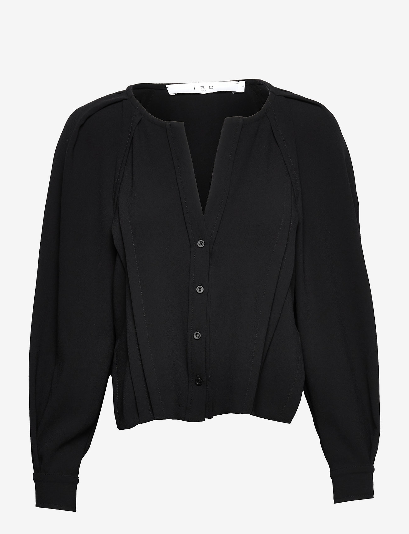IRO - NATOMA - long-sleeved blouses - black - 0