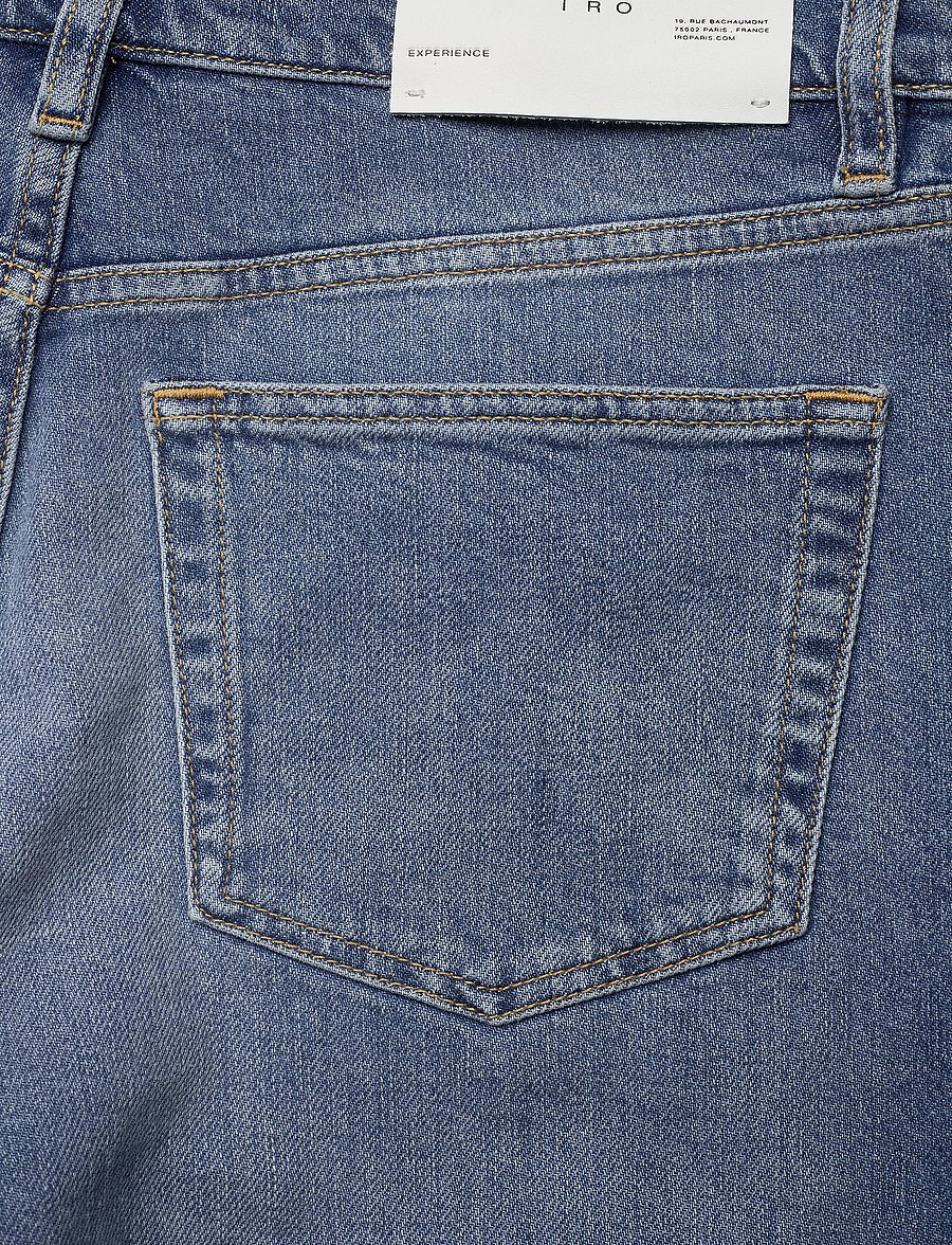 IRO - DEEN - straight jeans - blue washed - 4