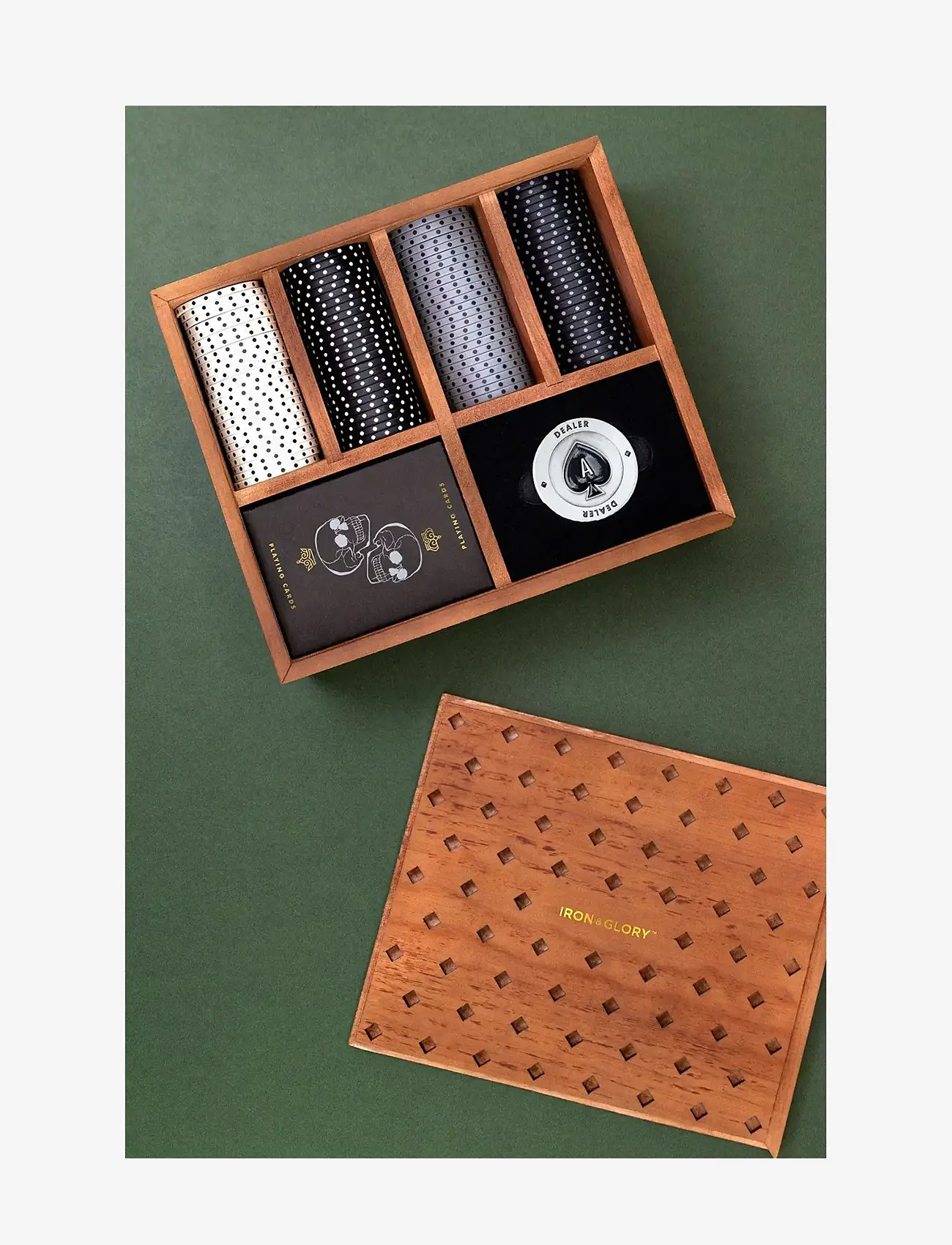 Iron & Glory - Pokerset Dead Mans Hand - köp efter pris - brown - 5