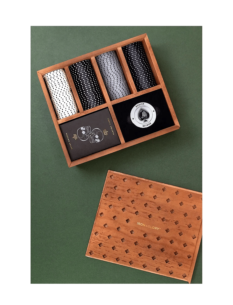 Iron & Glory - Dead Mans hand poker set - Įsigykite pagal kainą - brown - 5