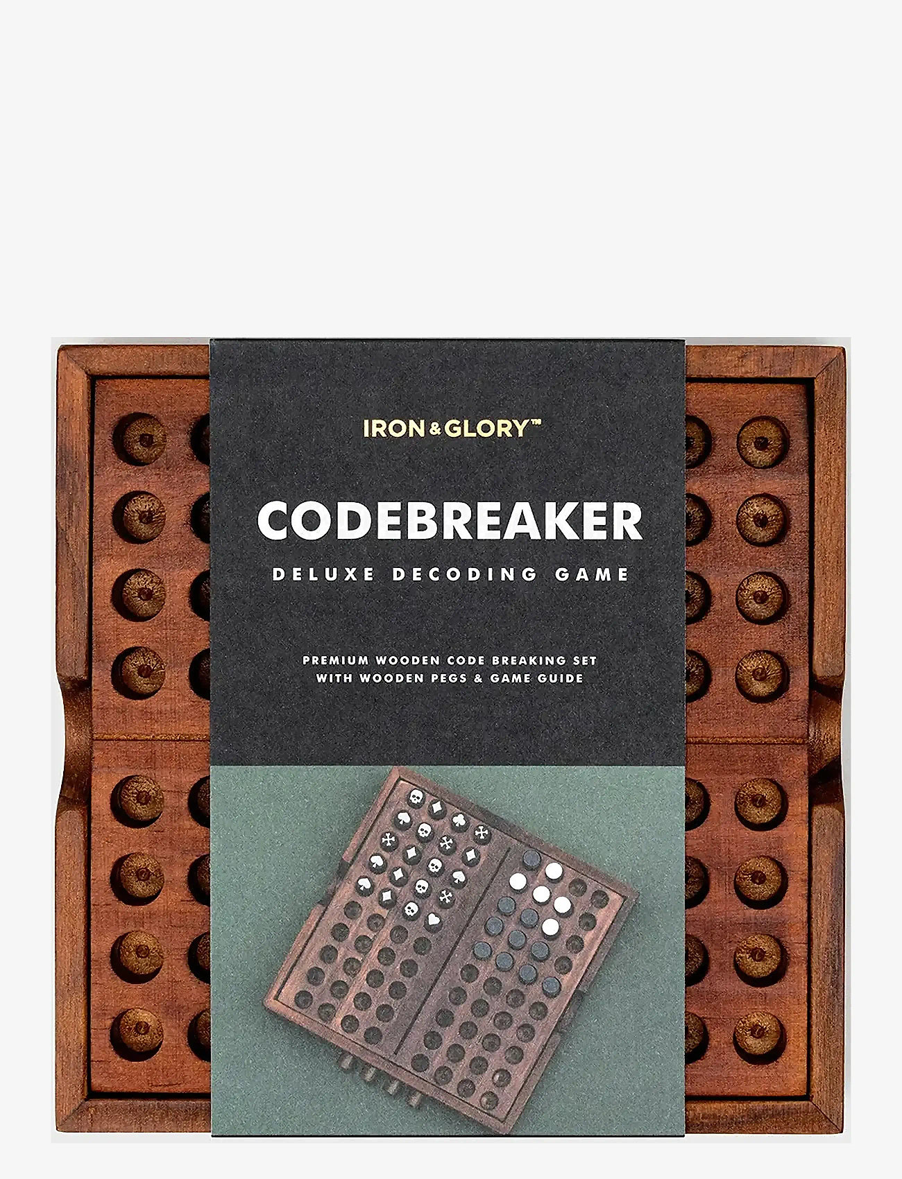 Iron & Glory - Træspil Codebreaker - spil & puslespil - brown - 0