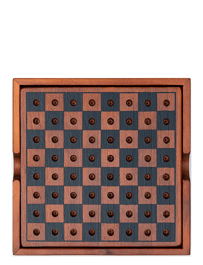 Iron & Glory - Wooden Game Chess & Checker - osta hinna alusel - brown - 2