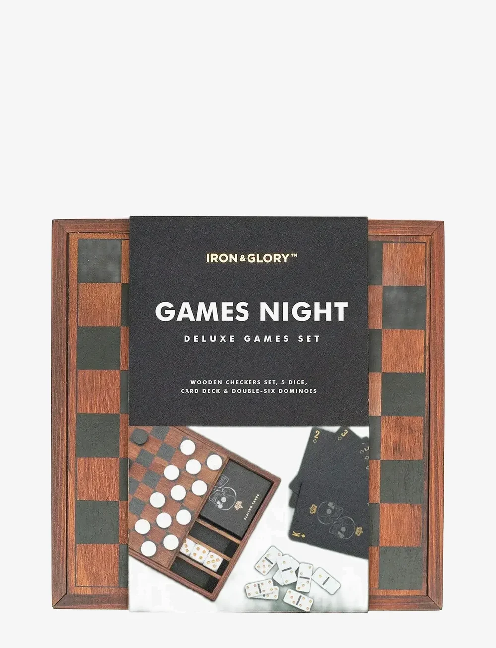Iron & Glory - Wooden Game Games Night - spiele & puzzles - brown - 0