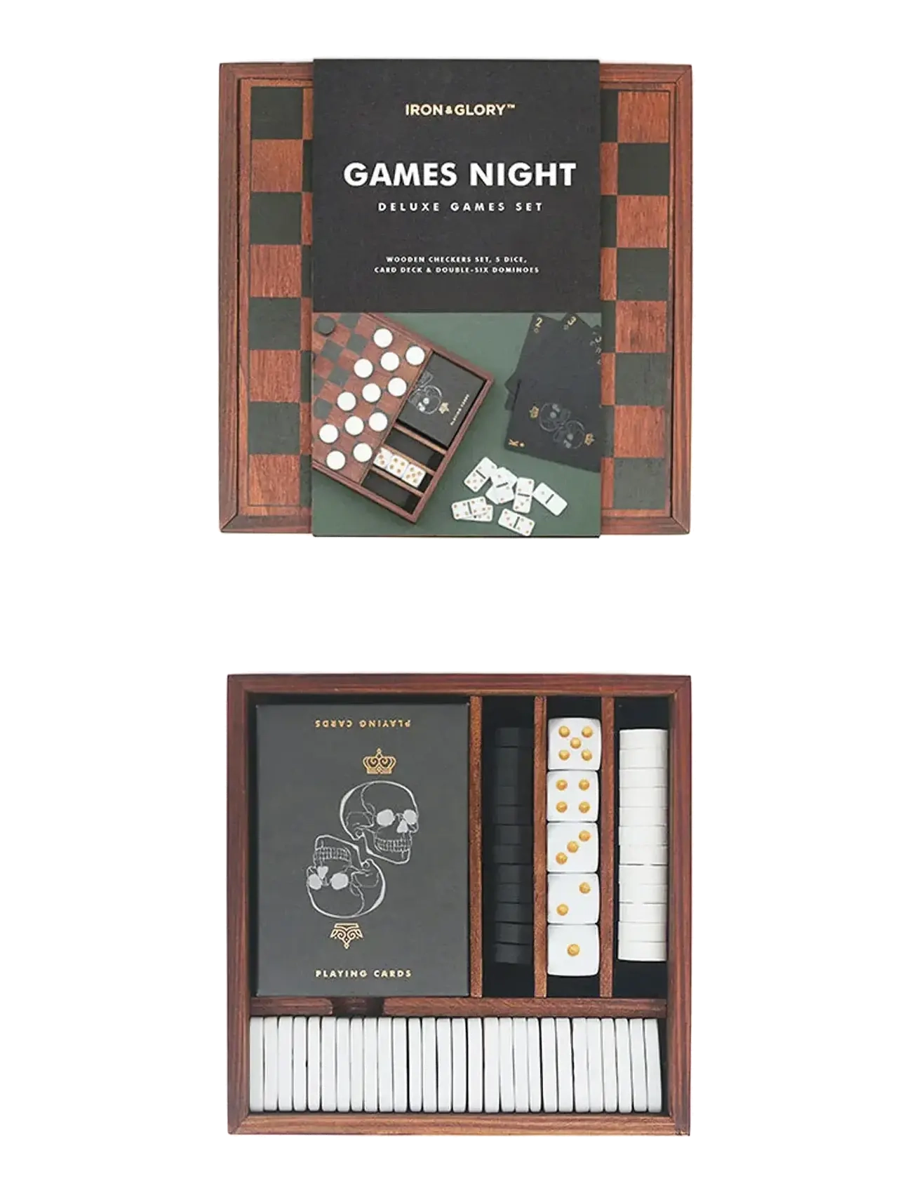 Iron & Glory - Spil Nat Spil Samling - valentinsgaver - brown - 2