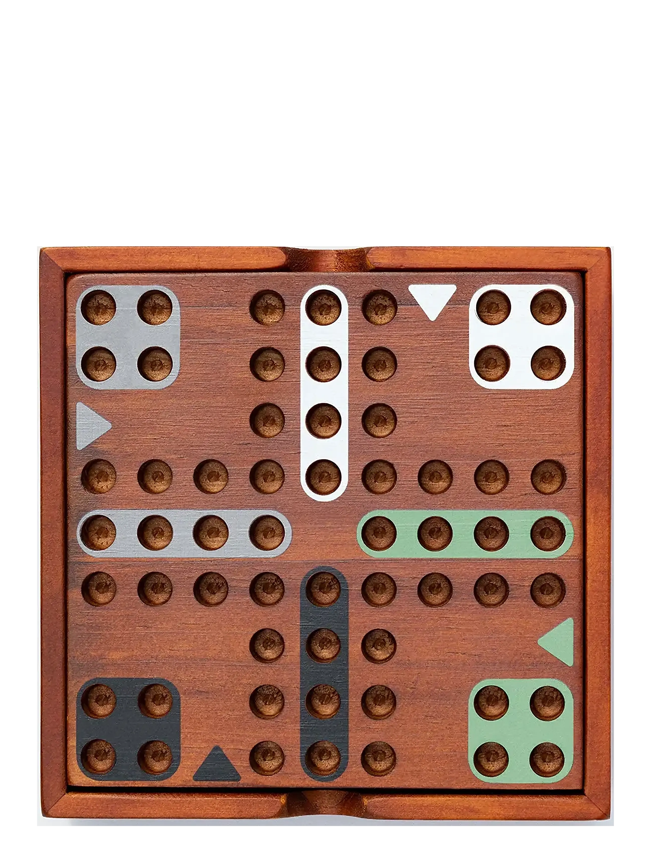 Iron & Glory - Träspel Fia/Ludo - spel & pussel - brown - 2
