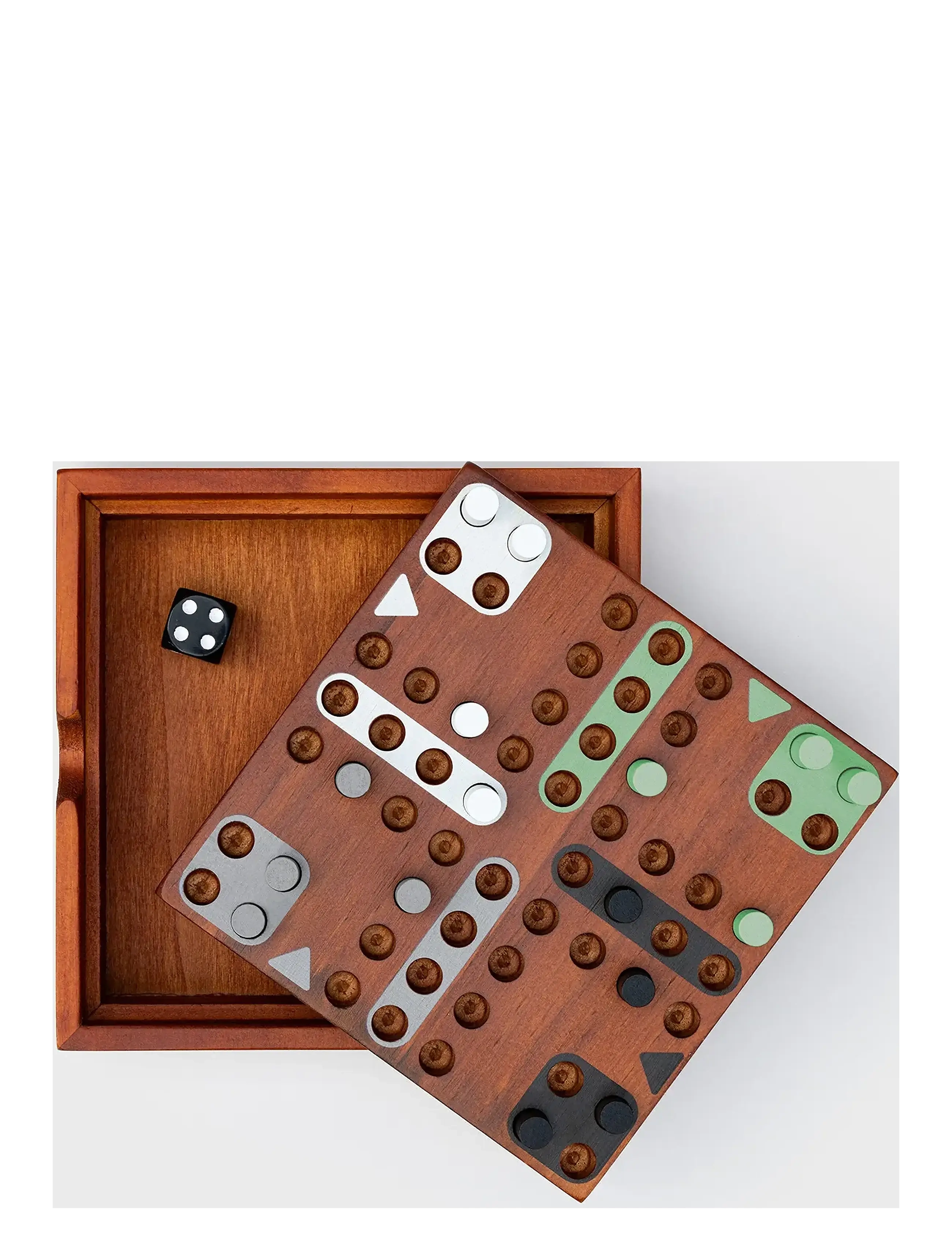 Iron & Glory - Träspel Fia/Ludo - spel & pussel - brown - 3