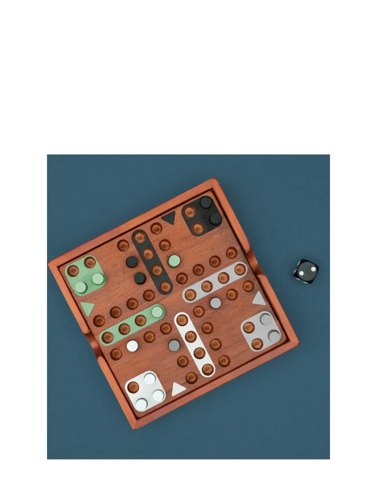 Iron & Glory - Träspel Fia/Ludo - spel & pussel - brown - 4