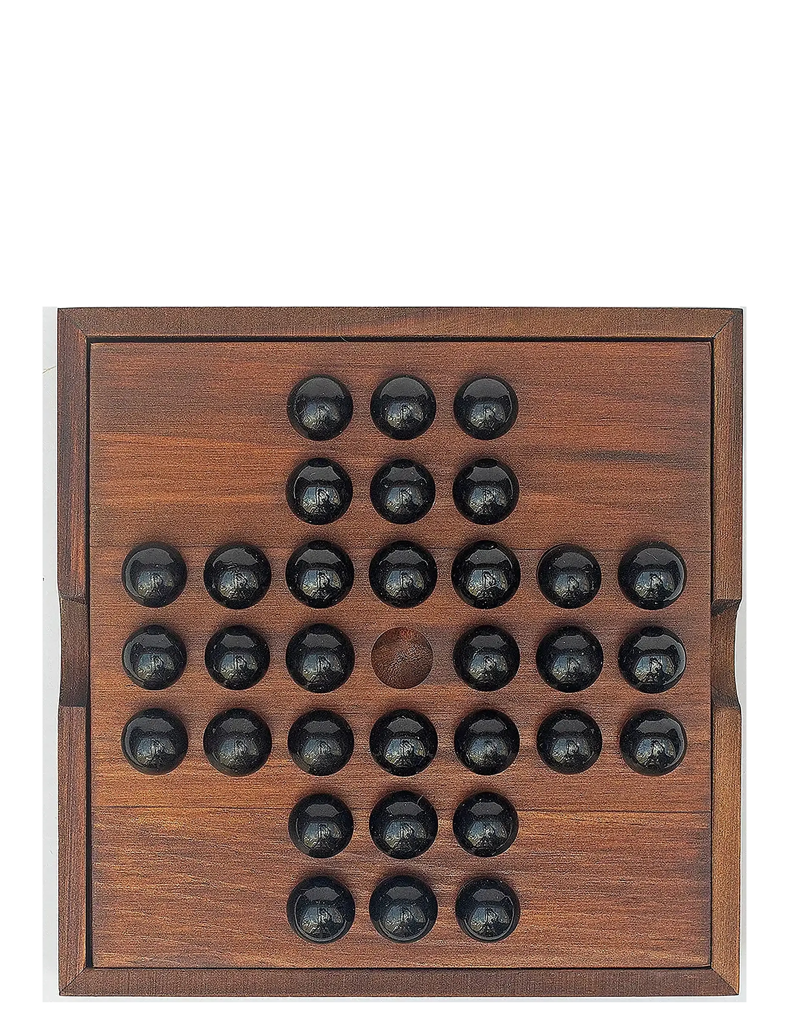Iron & Glory - wooden Game Solitaire - madalaimad hinnad - brown - 1