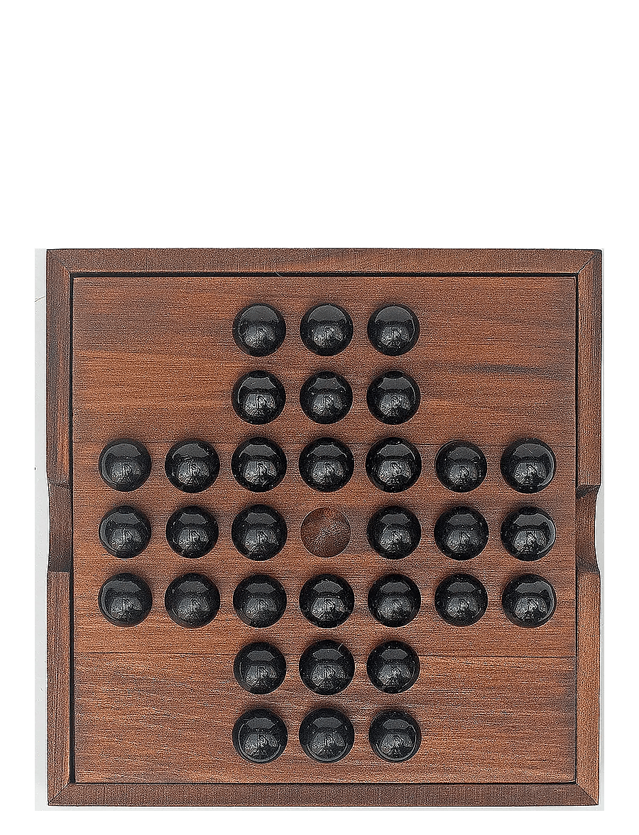Iron & Glory - wooden Game Solitaire - madalaimad hinnad - brown - 1