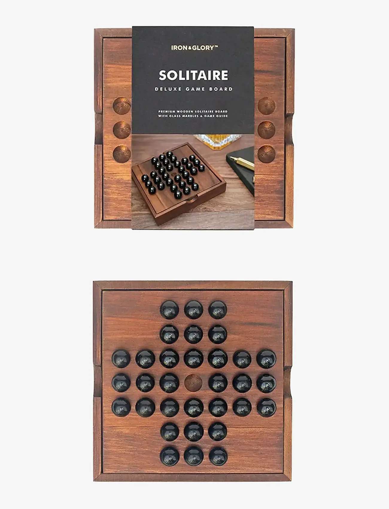 Iron & Glory - Träspel Solitaire - brown - 2