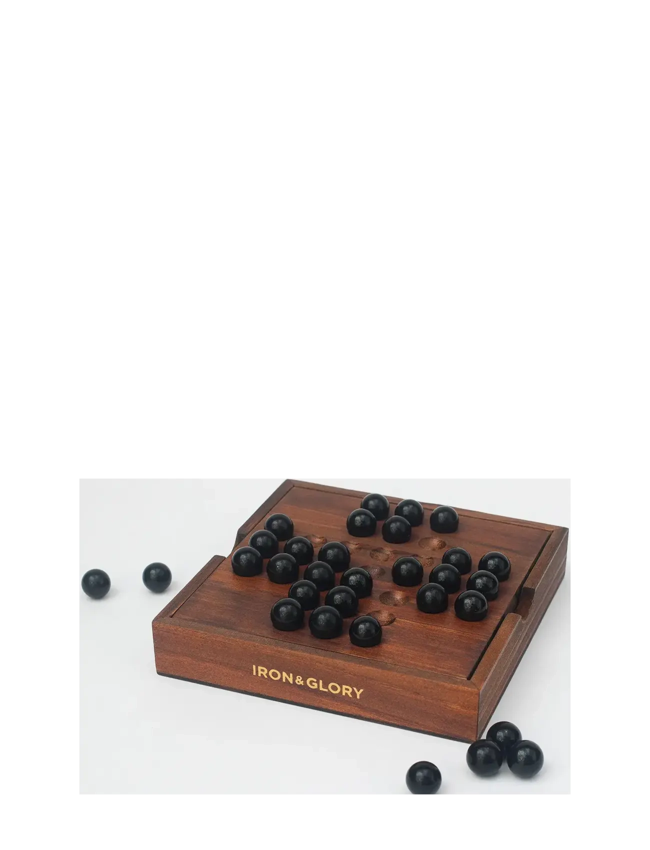 Iron & Glory - wooden Game Solitaire - madalaimad hinnad - brown - 5