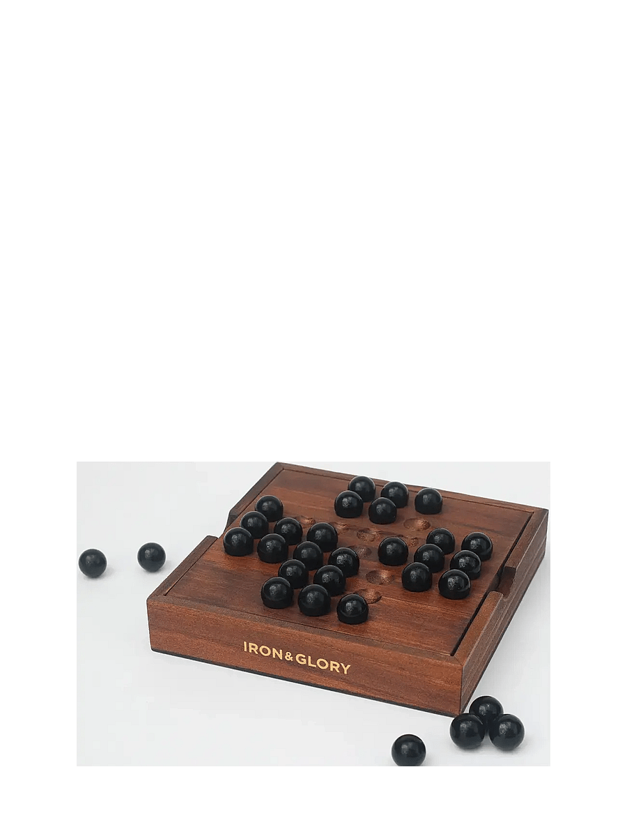 Iron & Glory - wooden Game Solitaire - madalaimad hinnad - brown - 5