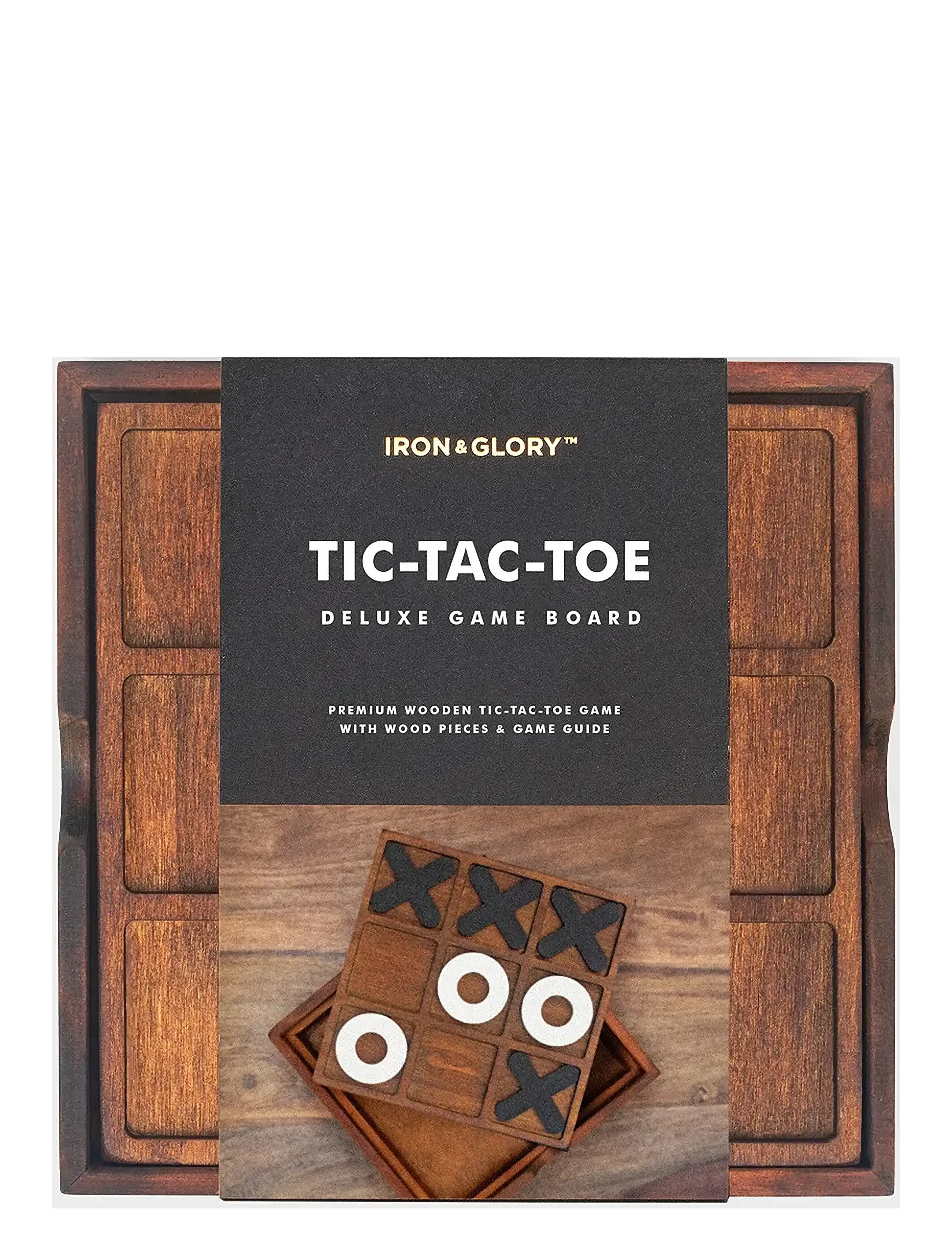 Iron & Glory Trespill Tre på rad - Spill & Puslespill - BROWN / brown