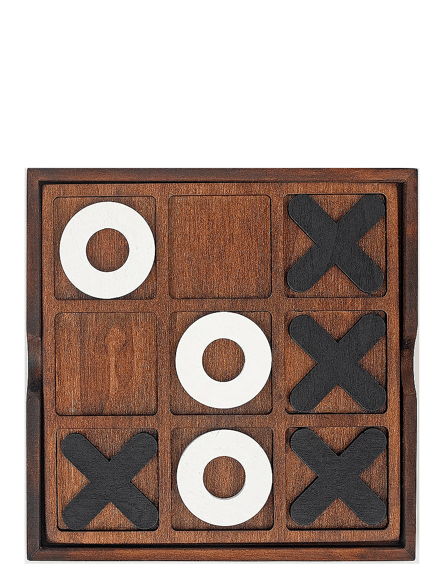 Iron & Glory - Wooden Game Tic Tac Toe - spiele & puzzles - brown - 1