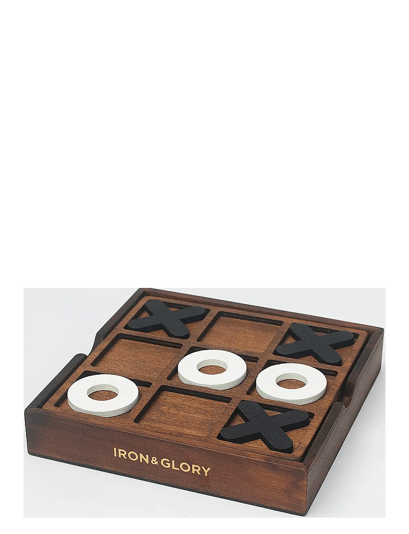 Iron & Glory - Wooden Game Tic Tac Toe - jeux et puzzles - brown - 4
