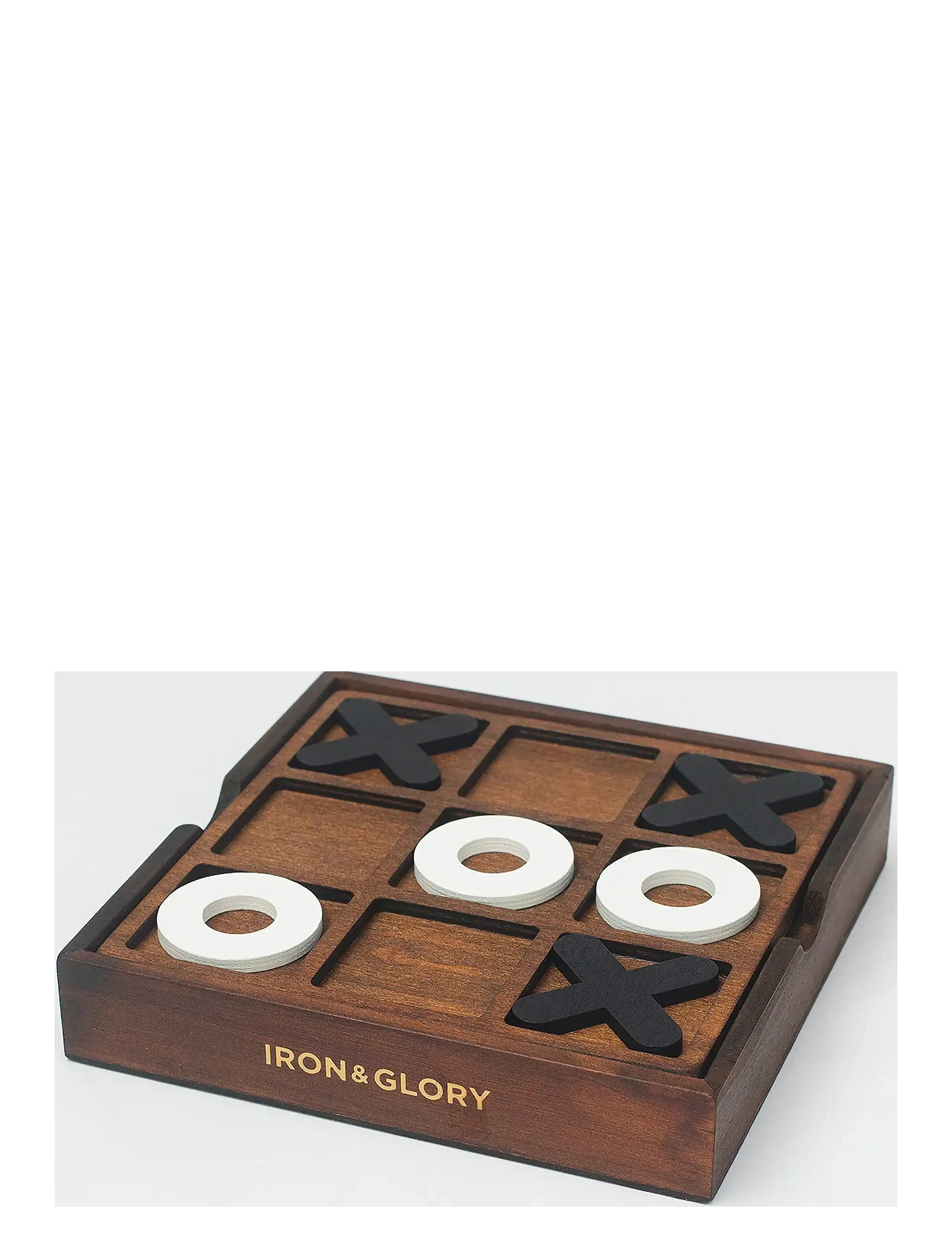 Iron & Glory - Wooden Game Tic Tac Toe - spiele & puzzles - brown - 4