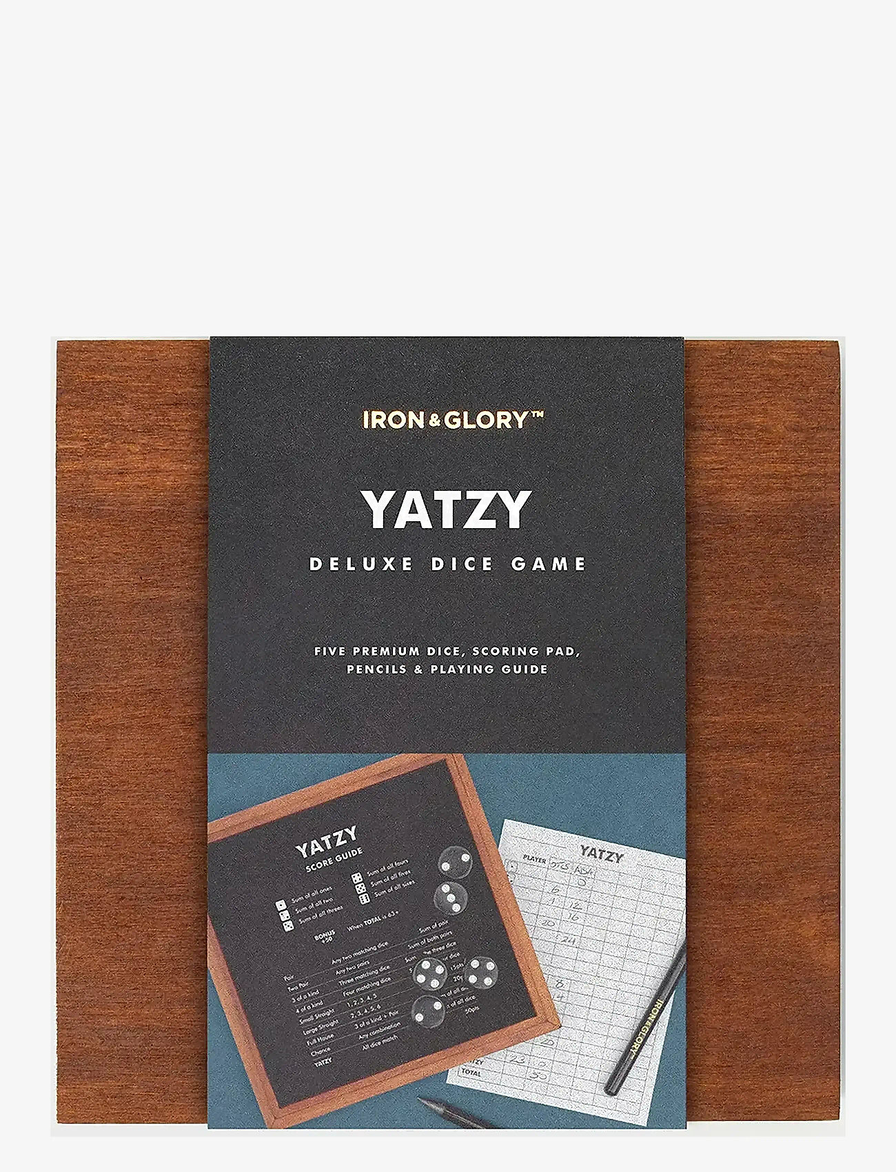 Iron & Glory - Wooden Game Yatzy - spiele & puzzles - brown - 0