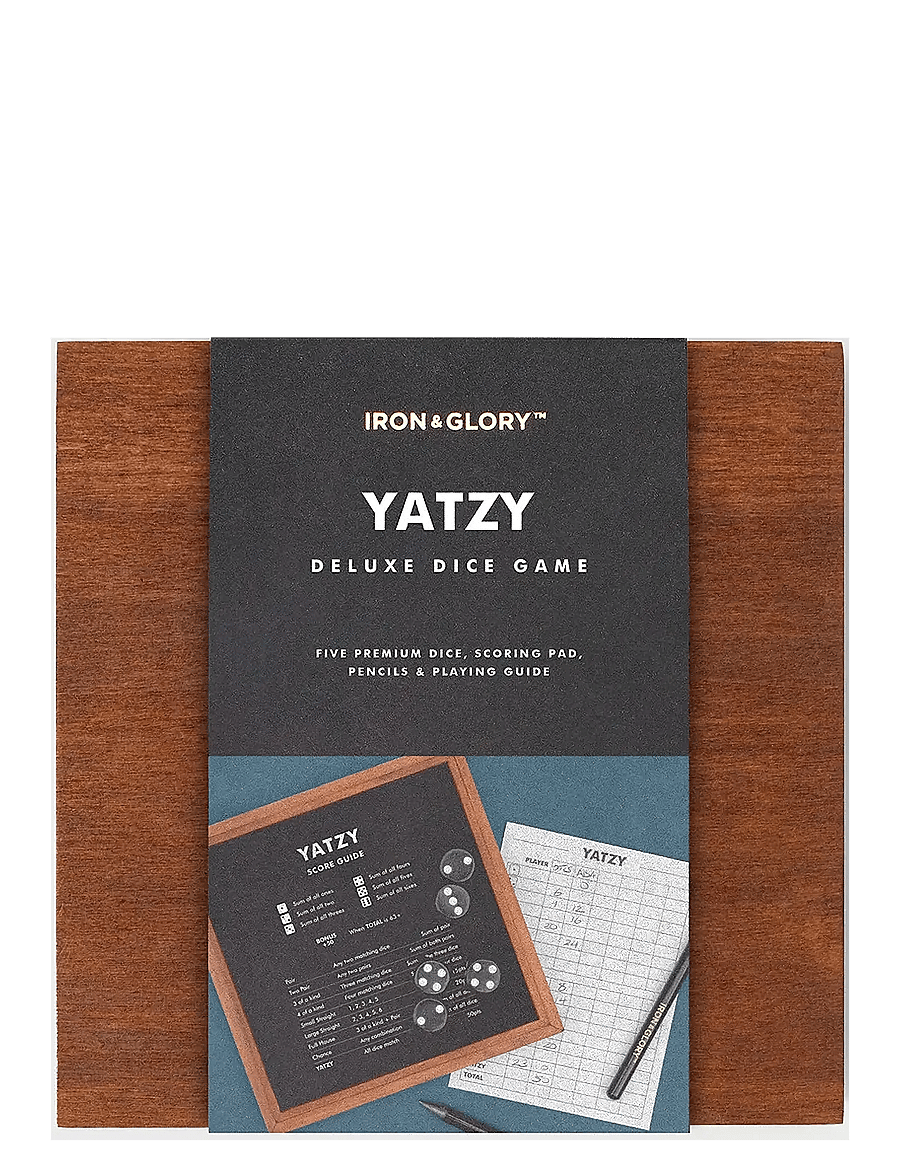 Iron & Glory - Wooden Game Yatzy - spiele & puzzles - brown - 0