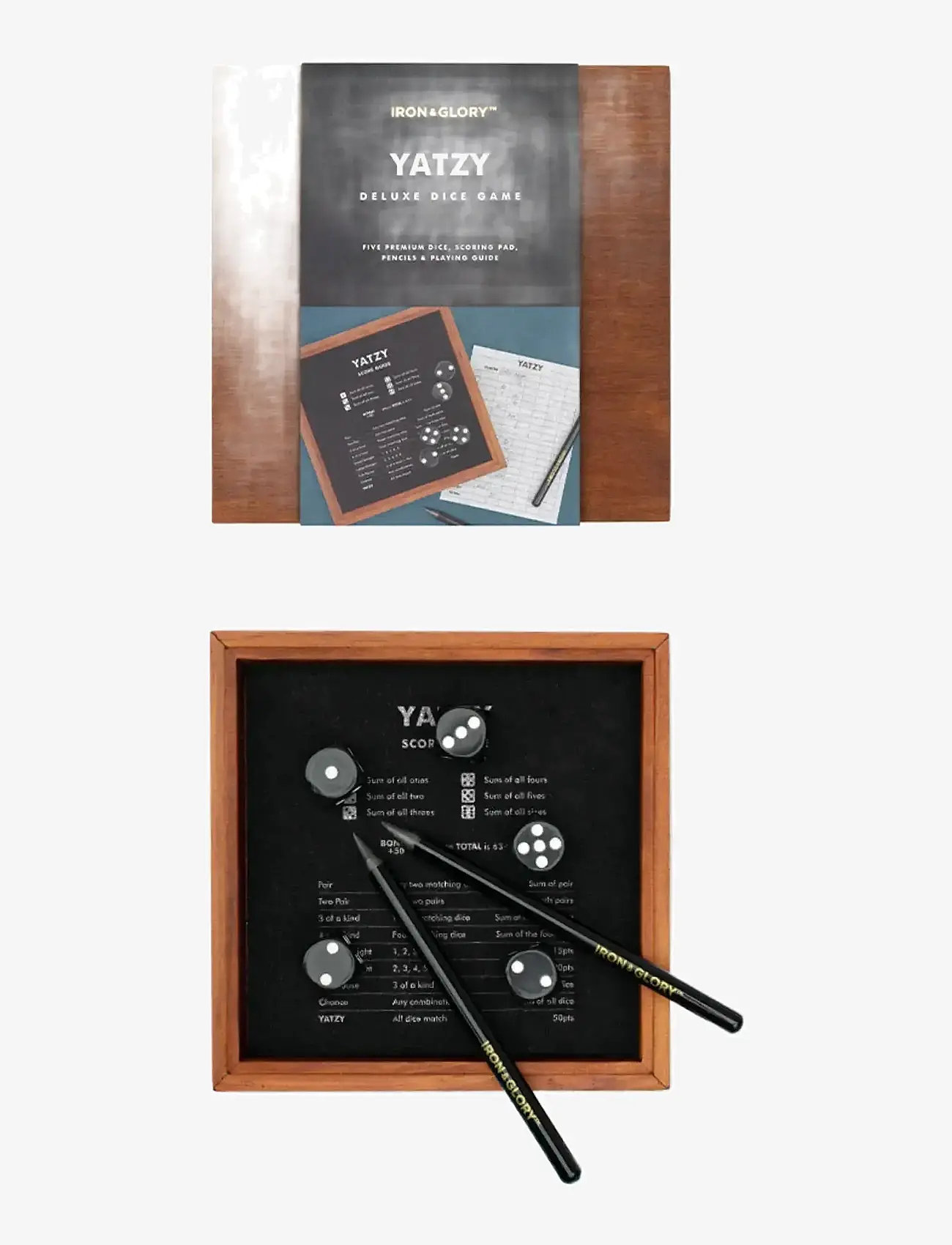 Iron & Glory - Wooden Game Yatzy - spiele & puzzles - brown - 1