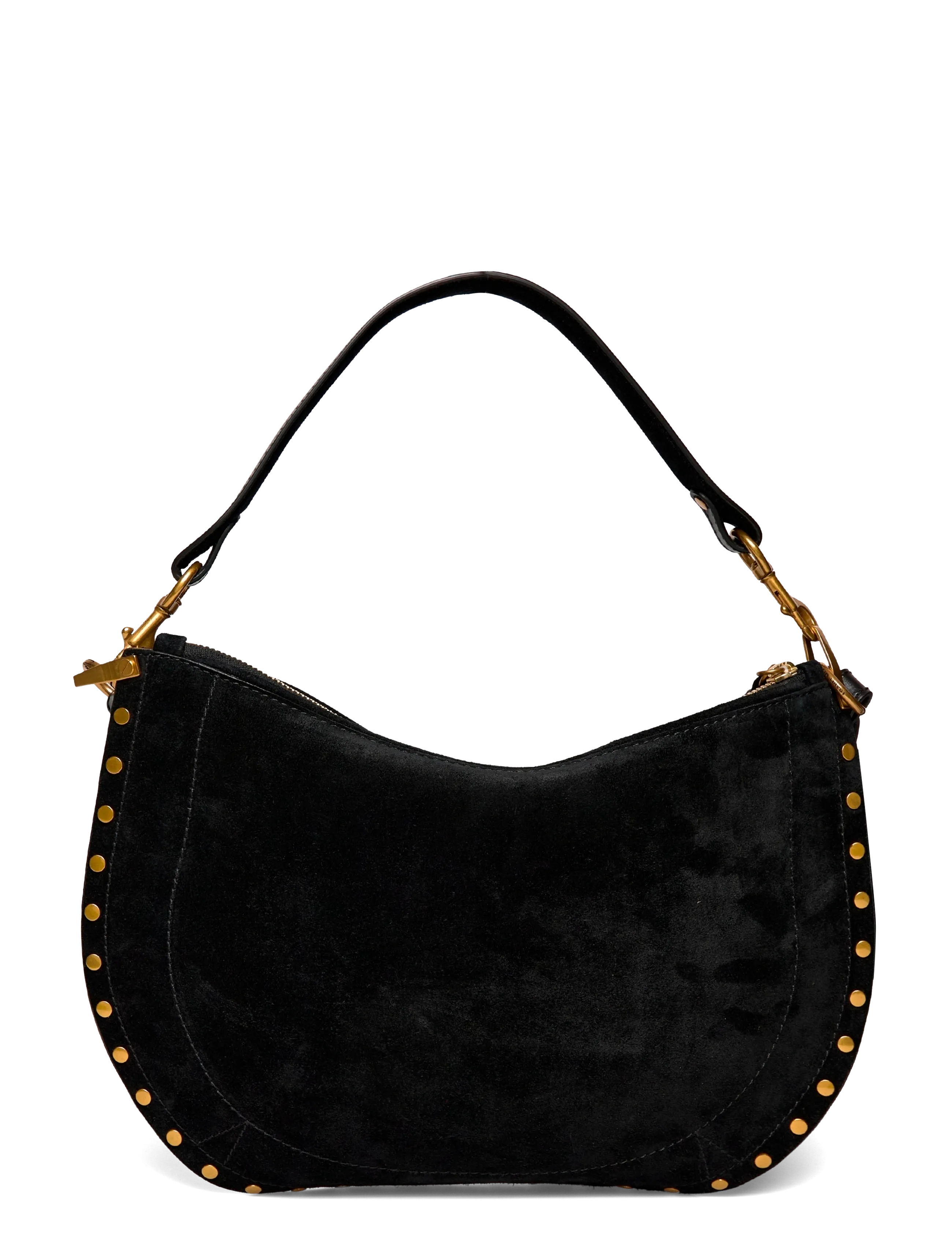 Isabel Marant - Oskan Moon leather shoulder bag - black - 1