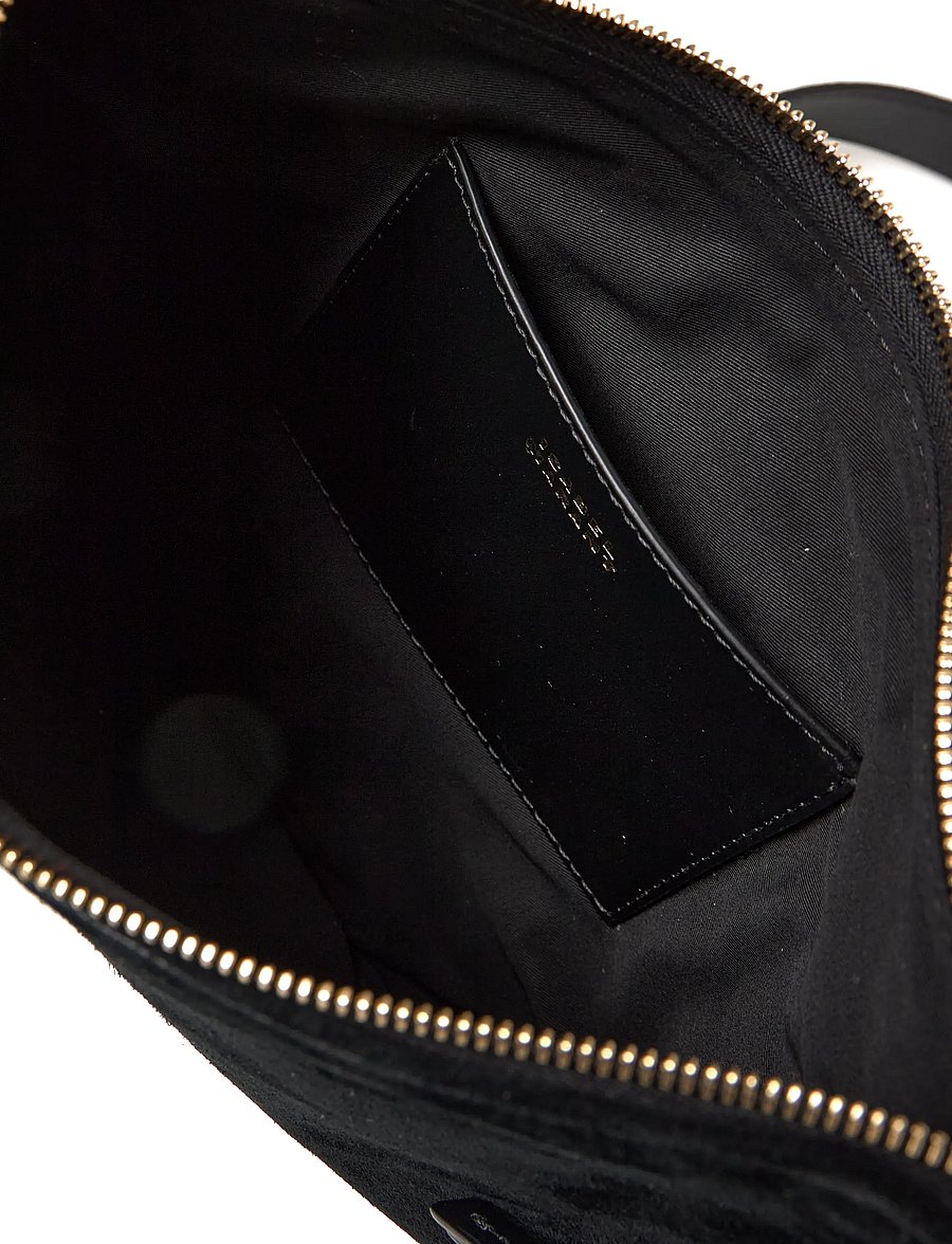 Isabel Marant - Oskan Soft Zip Bag - fashion trends - black - 4