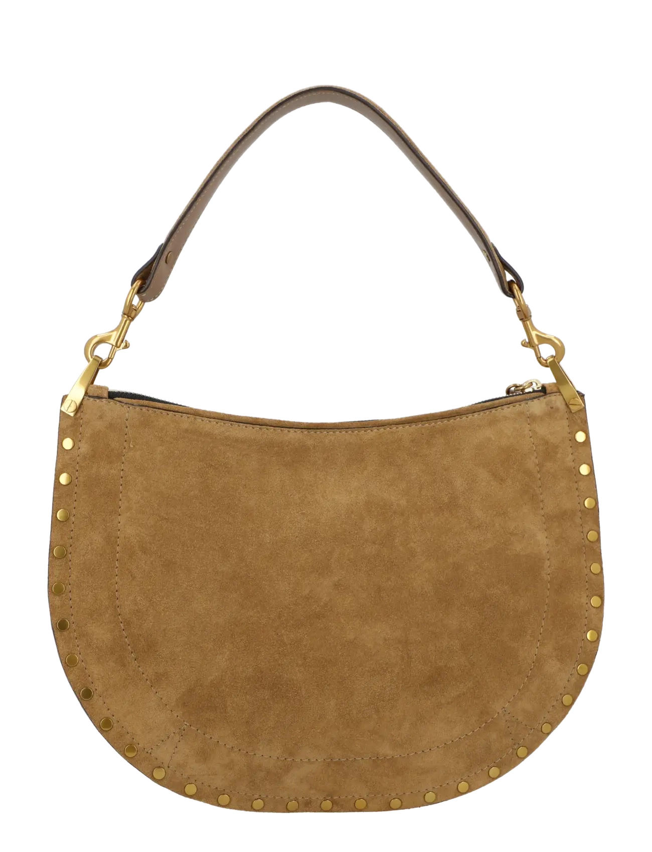 Isabel Marant Oskan Soft Zip Bag - Hverdags stil - BROWN / brown