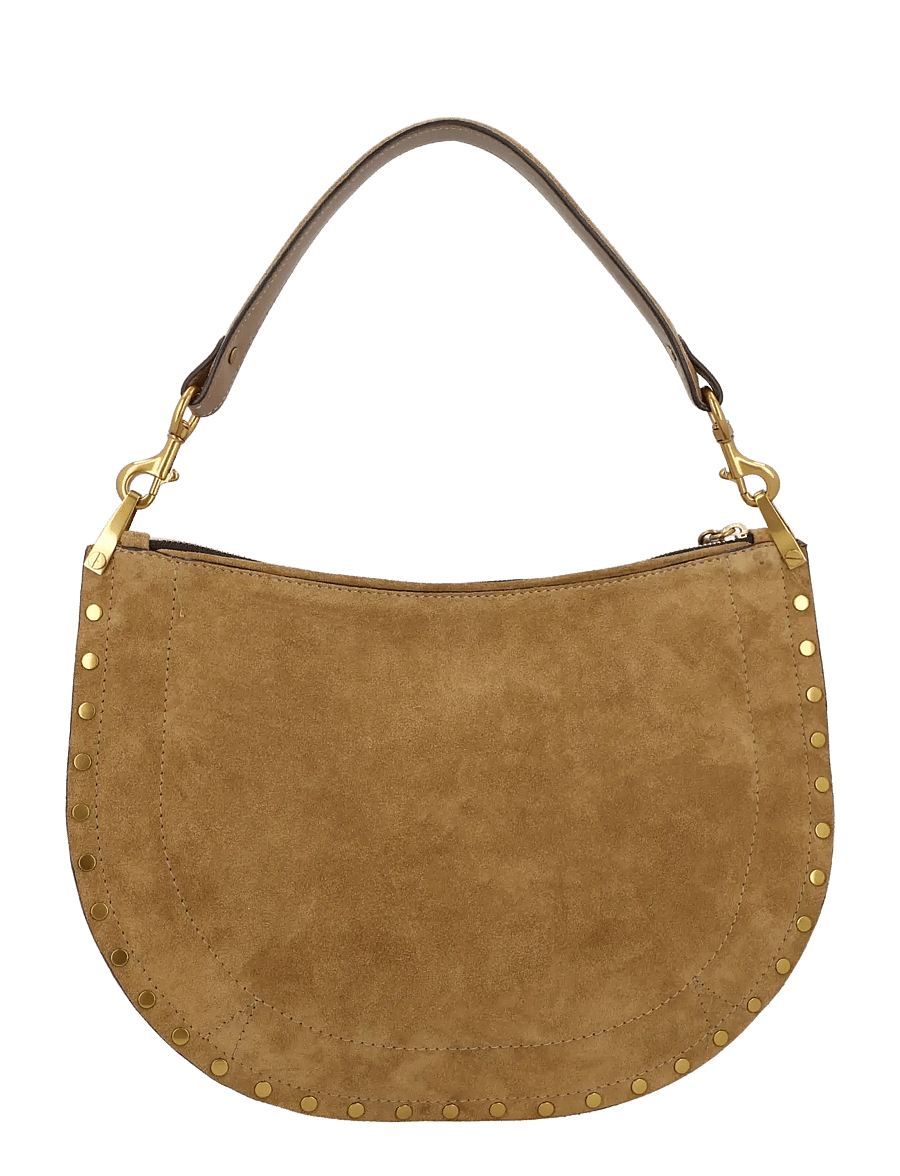 Isabel Marant - Oskan Soft Zip Bag - hverdags stil - brown - 0