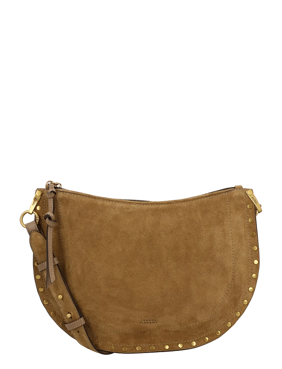 Isabel Marant - Oskan Soft Zip Bag - hverdags stil - brown - 1
