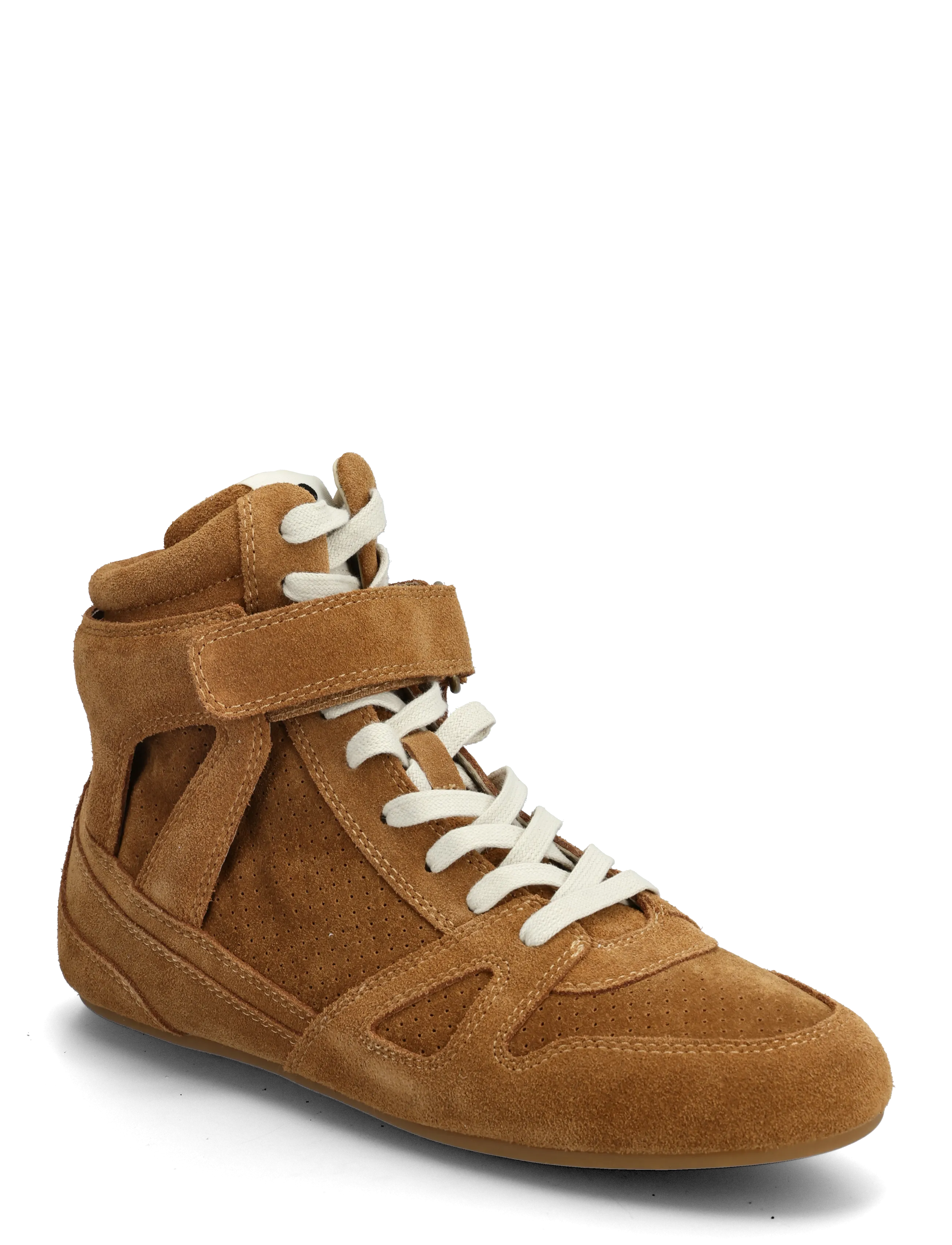 Isabel Marant Senny High-Top Sneakers, 40, Brown, Sneakers > Sneakers Med Høj Top, Dame