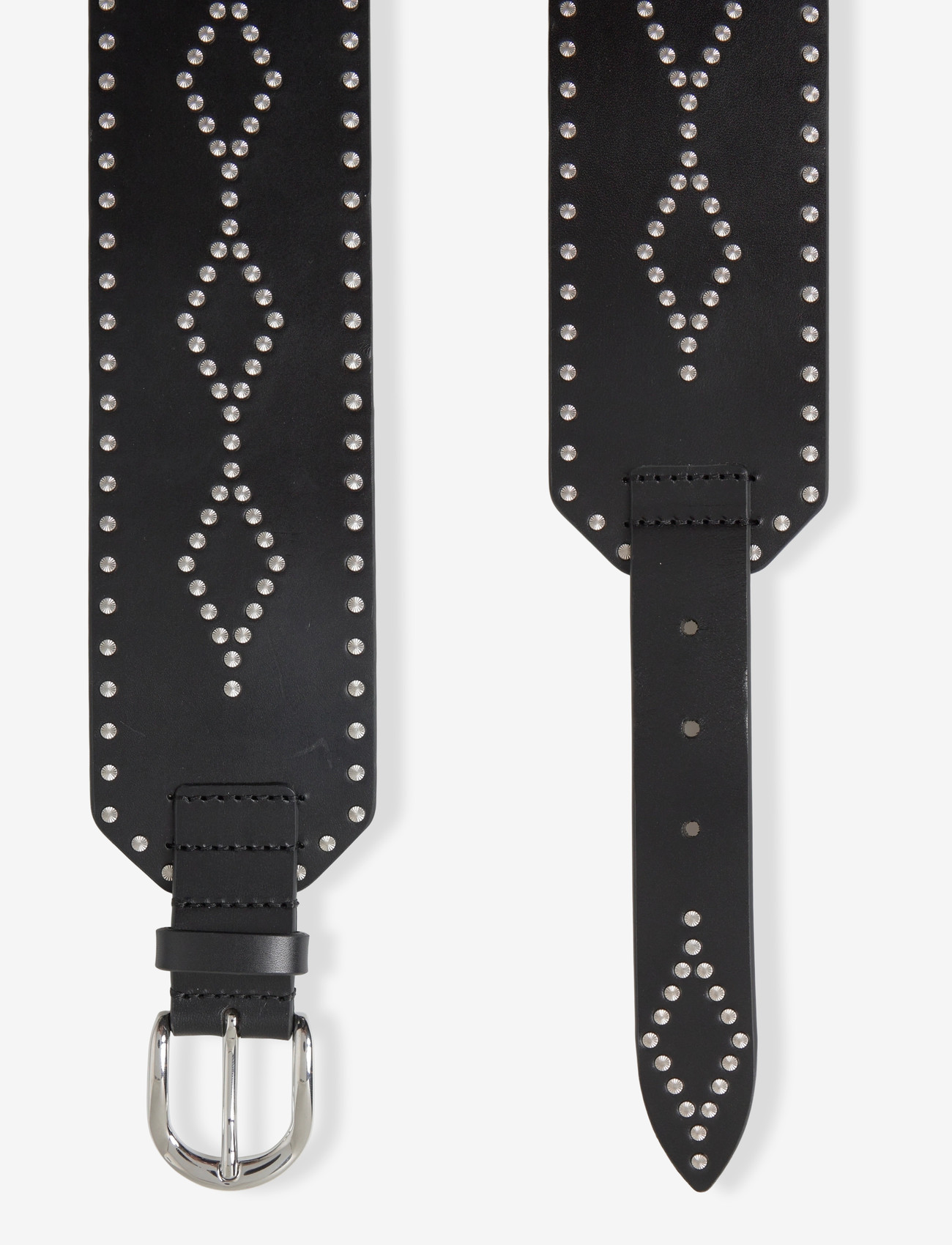 Isabel Marant - Lucie belt - odiniai diržai - black - 1