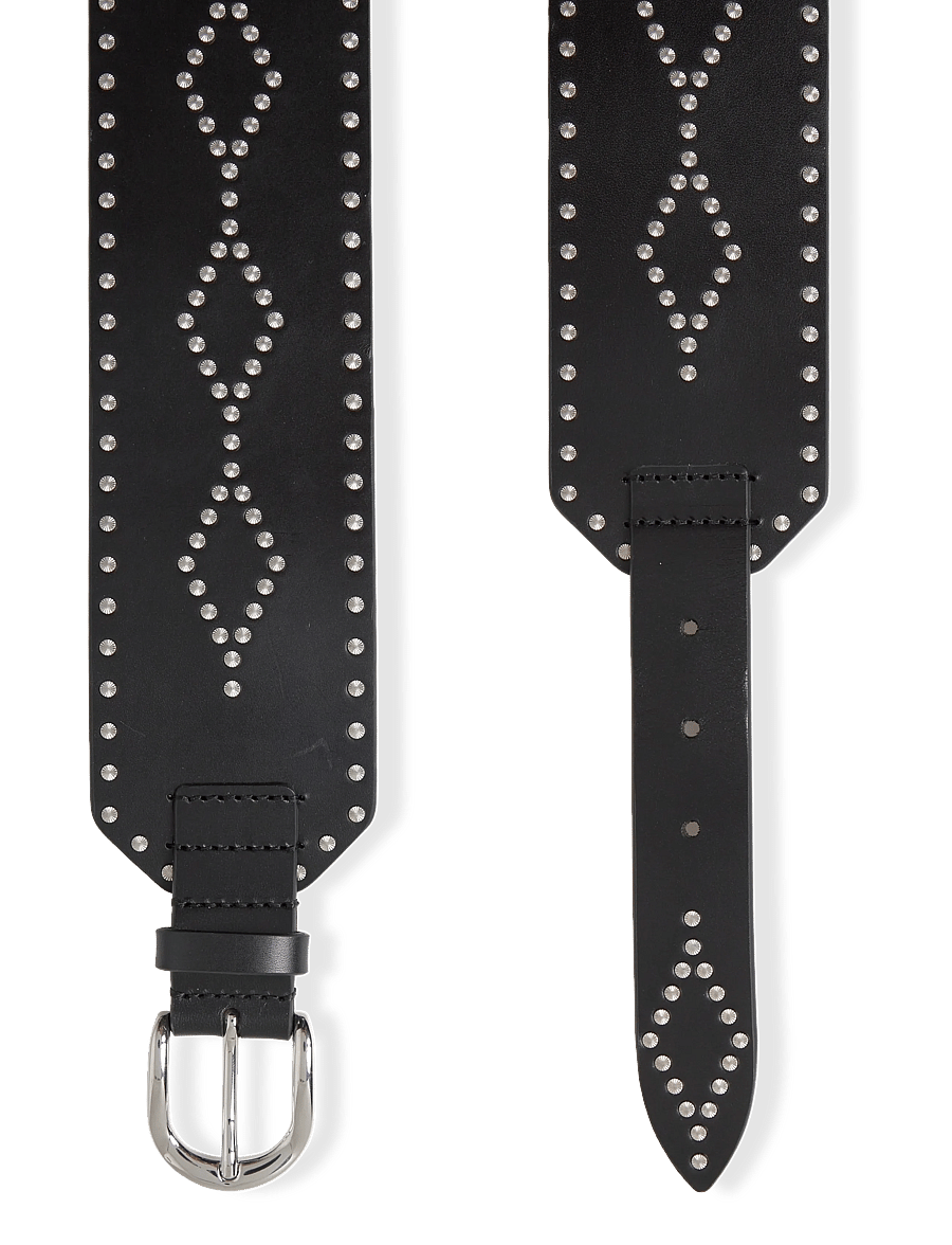 Isabel Marant - Lucie belt - ledergürtel - black - 1