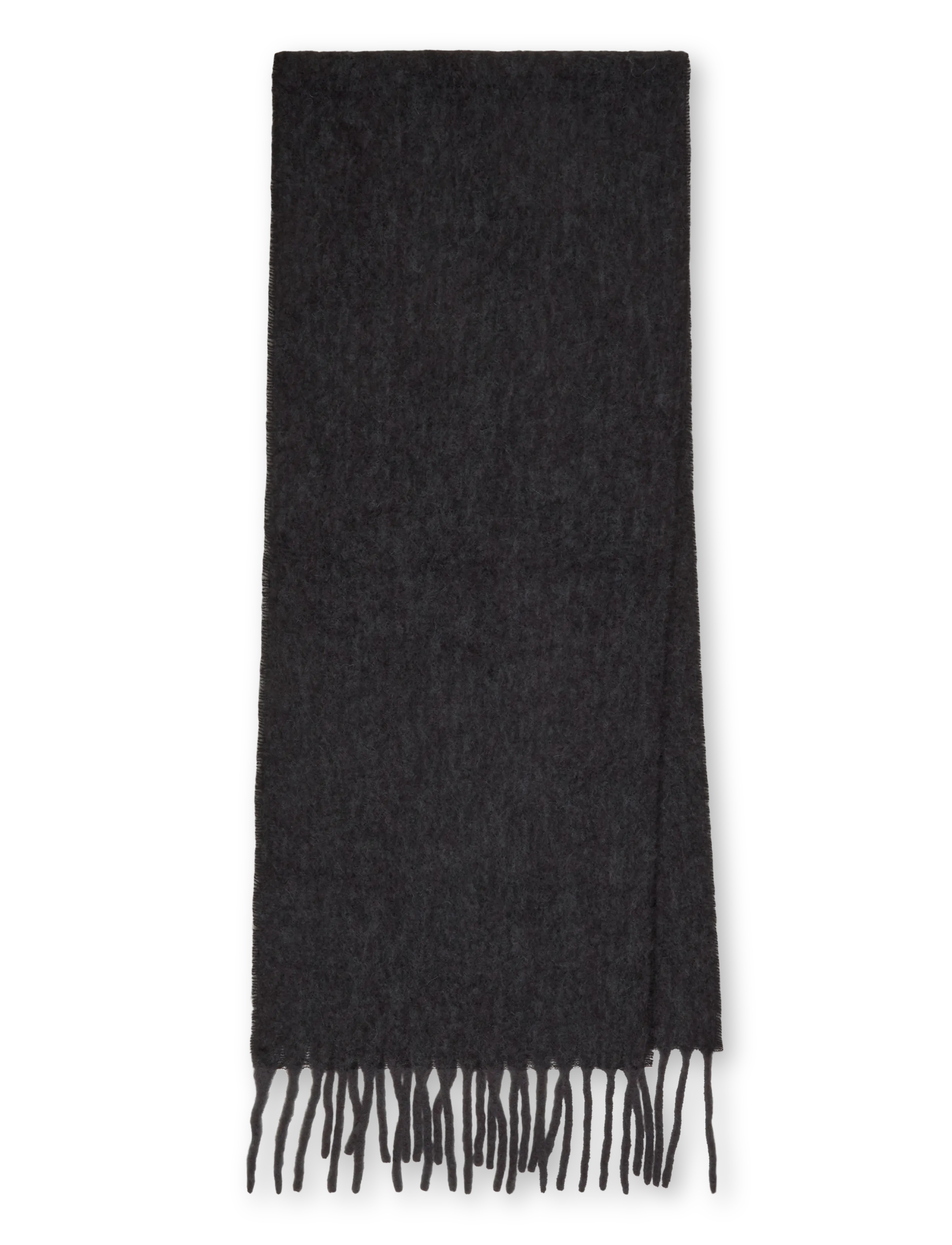 Isabel Marant Firny Scarf - Transitional Layering - DARK GREY / grey