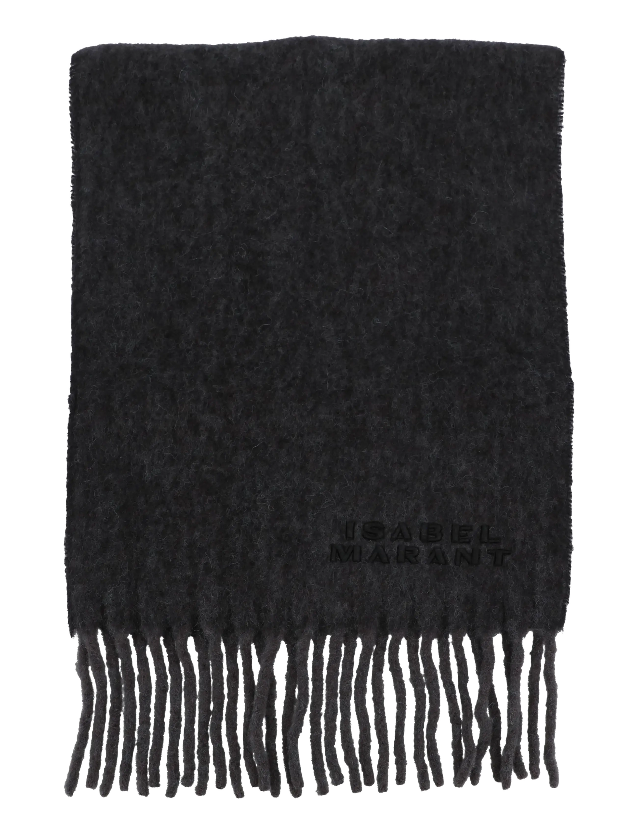 Isabel Marant Firny Scarf - Everyday Style - DARK GREY / grey