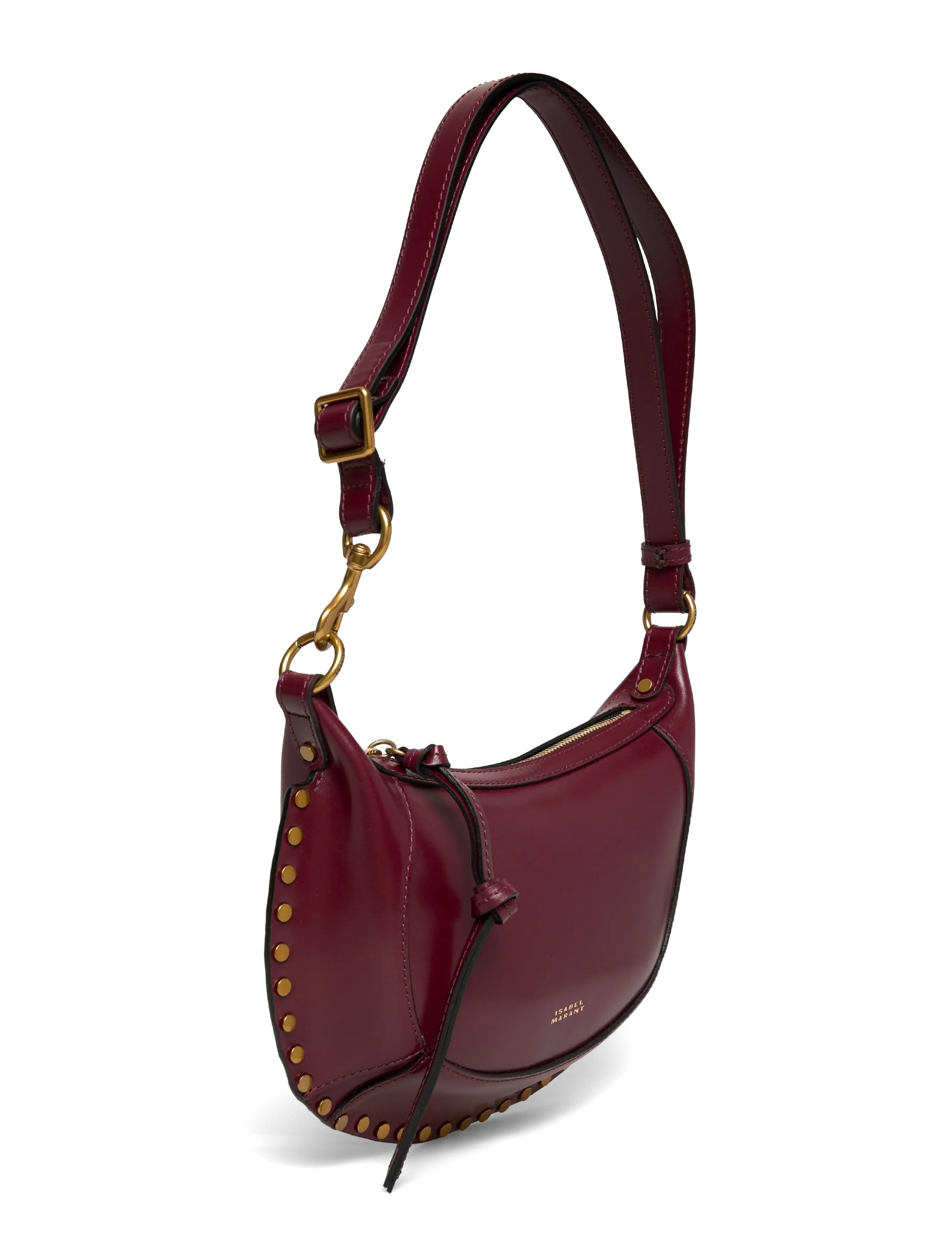 Isabel Marant - Oskan Moon leather shoulder bag - red - 2