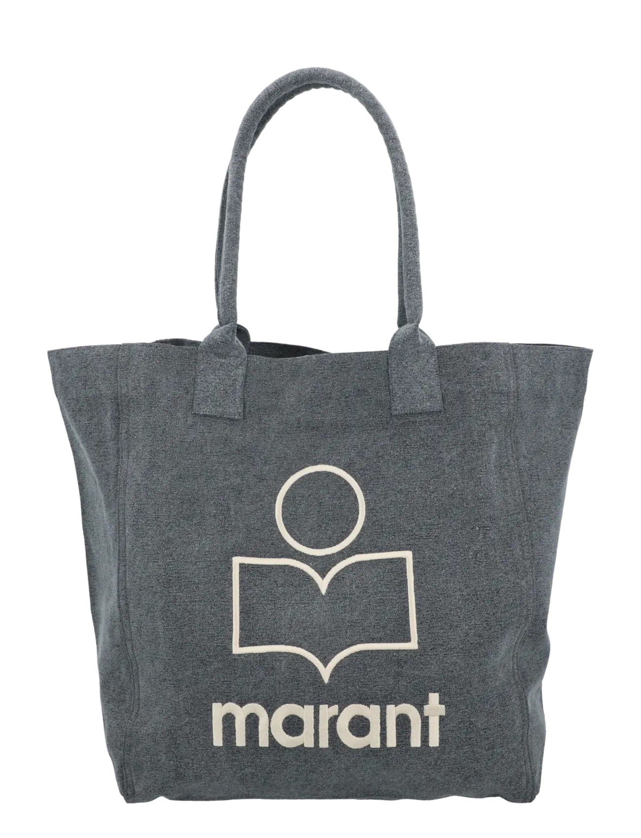 Isabel Marant Yenky Logo Tote Bag, One Size, Bags, Grau - Totes, Frauen