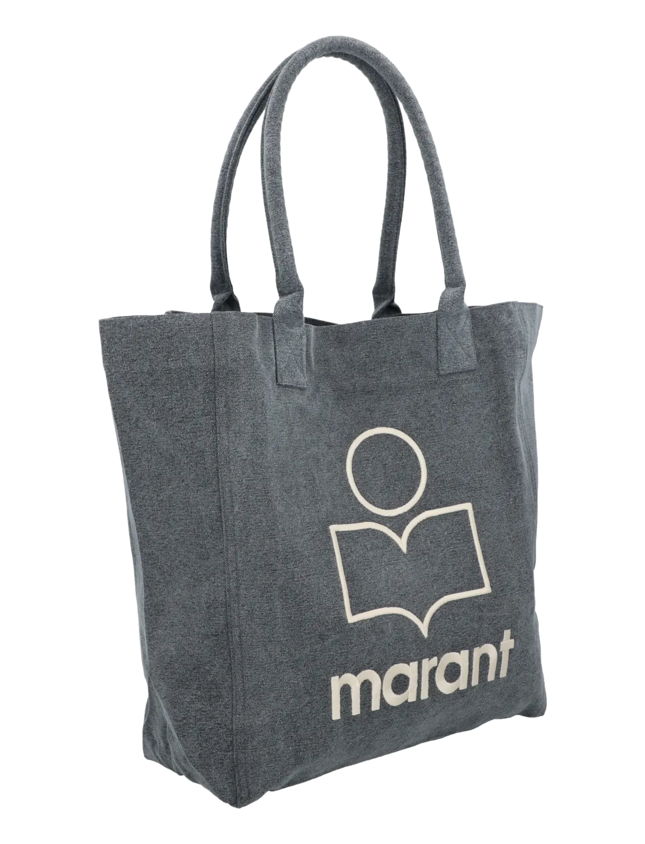 Isabel Marant - Yenky Logo Tote Bag - tote bags - grey - 2