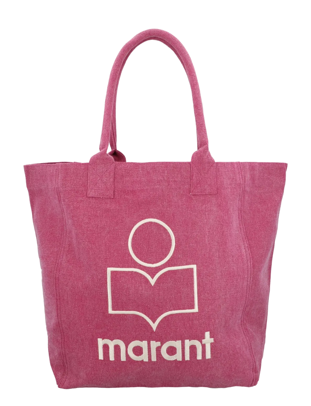 Isabel Marant Yenky Logo Tote Bag, One Size, Pink, Tasker > Totes, Dame