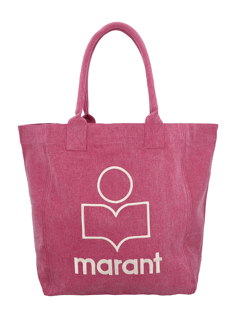 Isabel Marant - Yenky Logo Tote Bag - tote bags - pink - 0