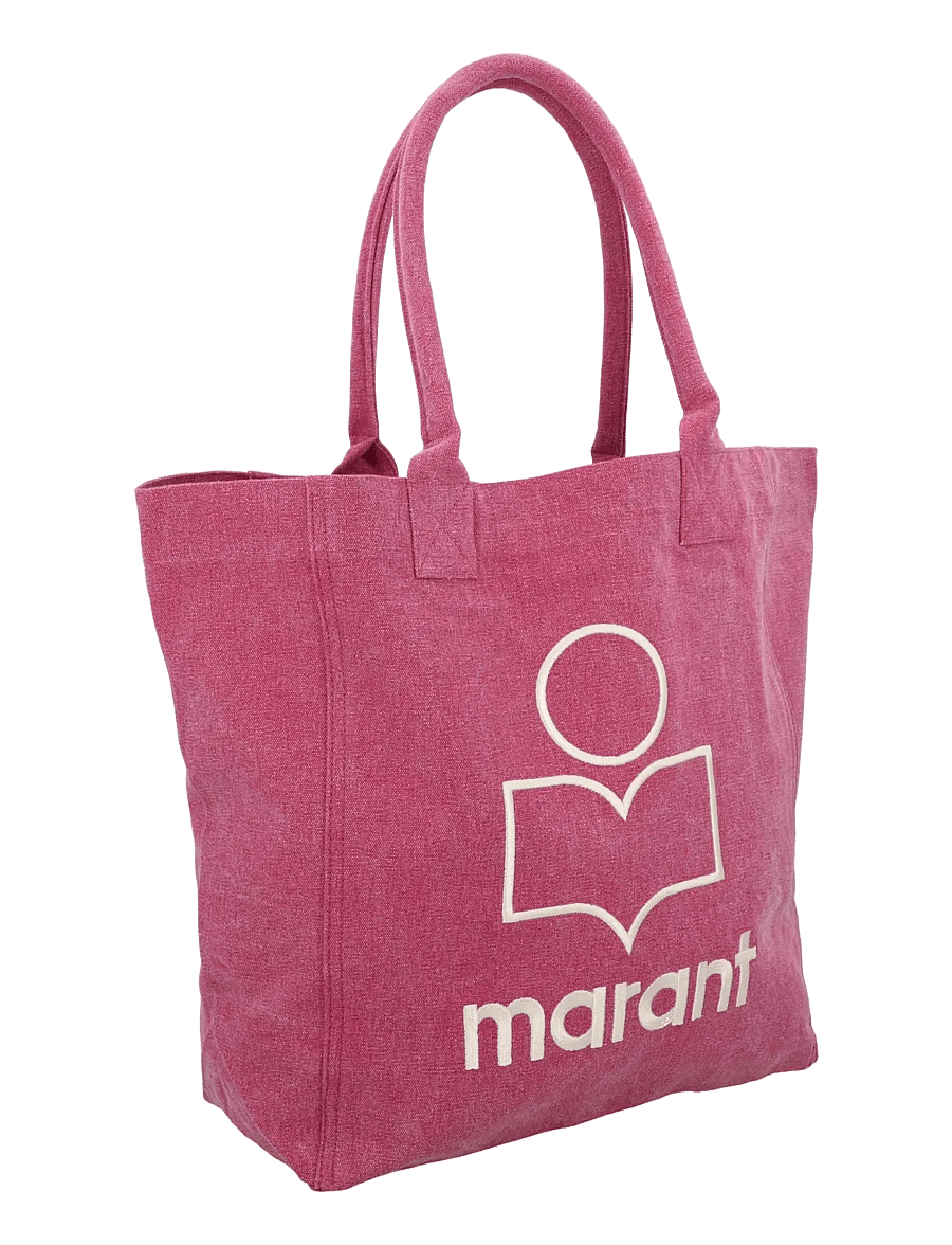 Isabel Marant - Yenky Logo Tote Bag - tote bags - pink - 2