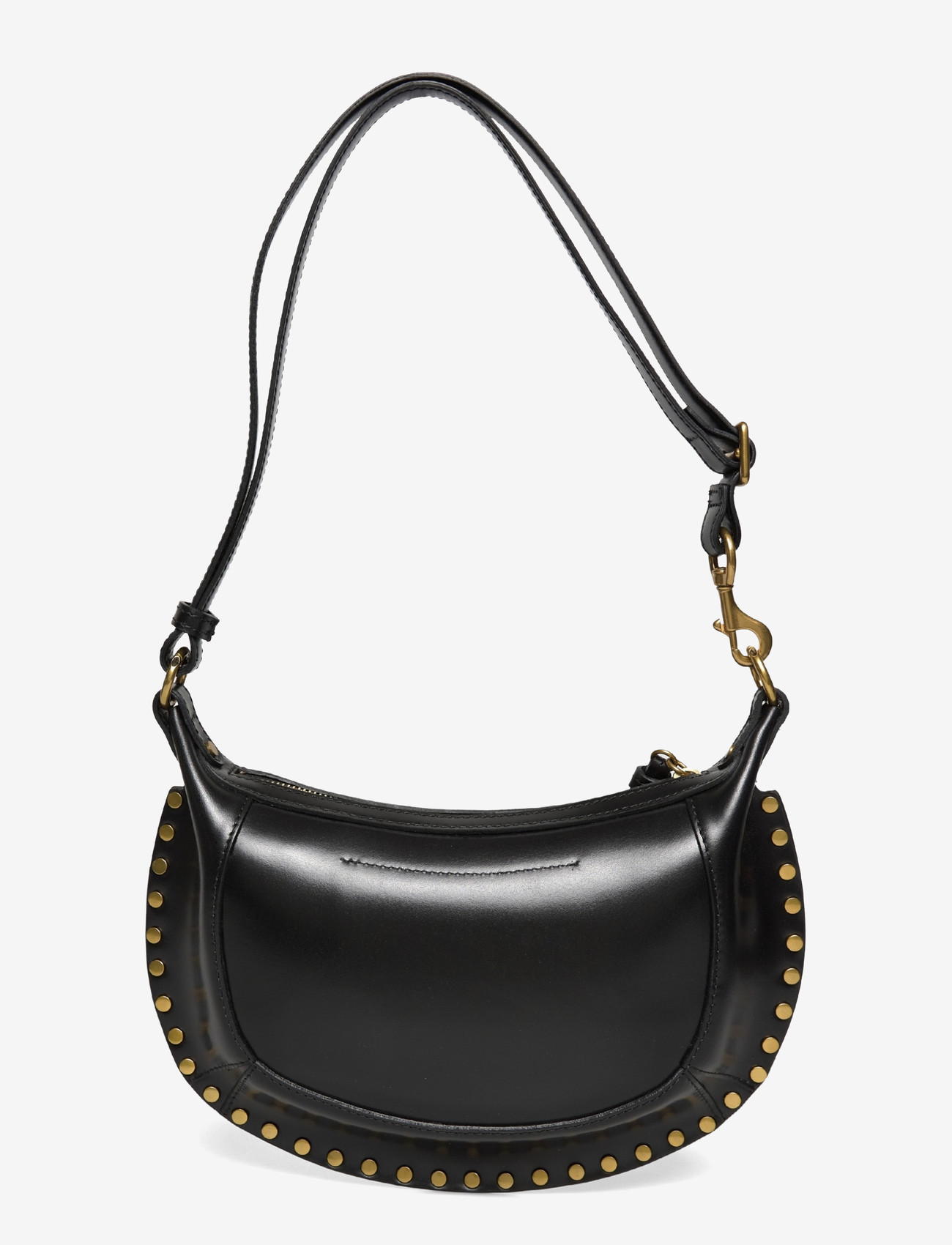 Isabel Marant - Oskan Moon leather shoulder bag - mode trends - black - 1