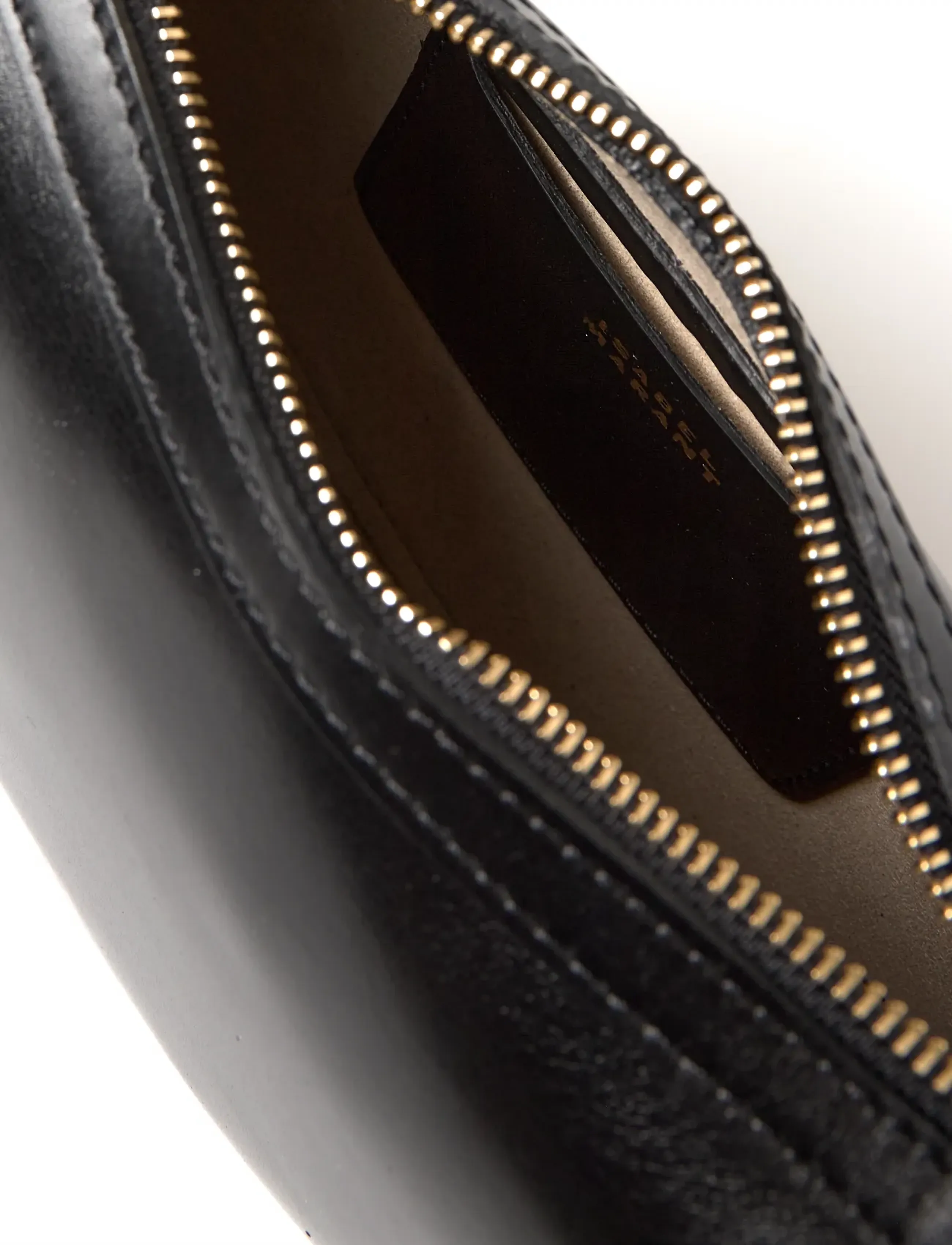 Isabel Marant - Oskan Moon leather shoulder bag - fashion trends - black - 4