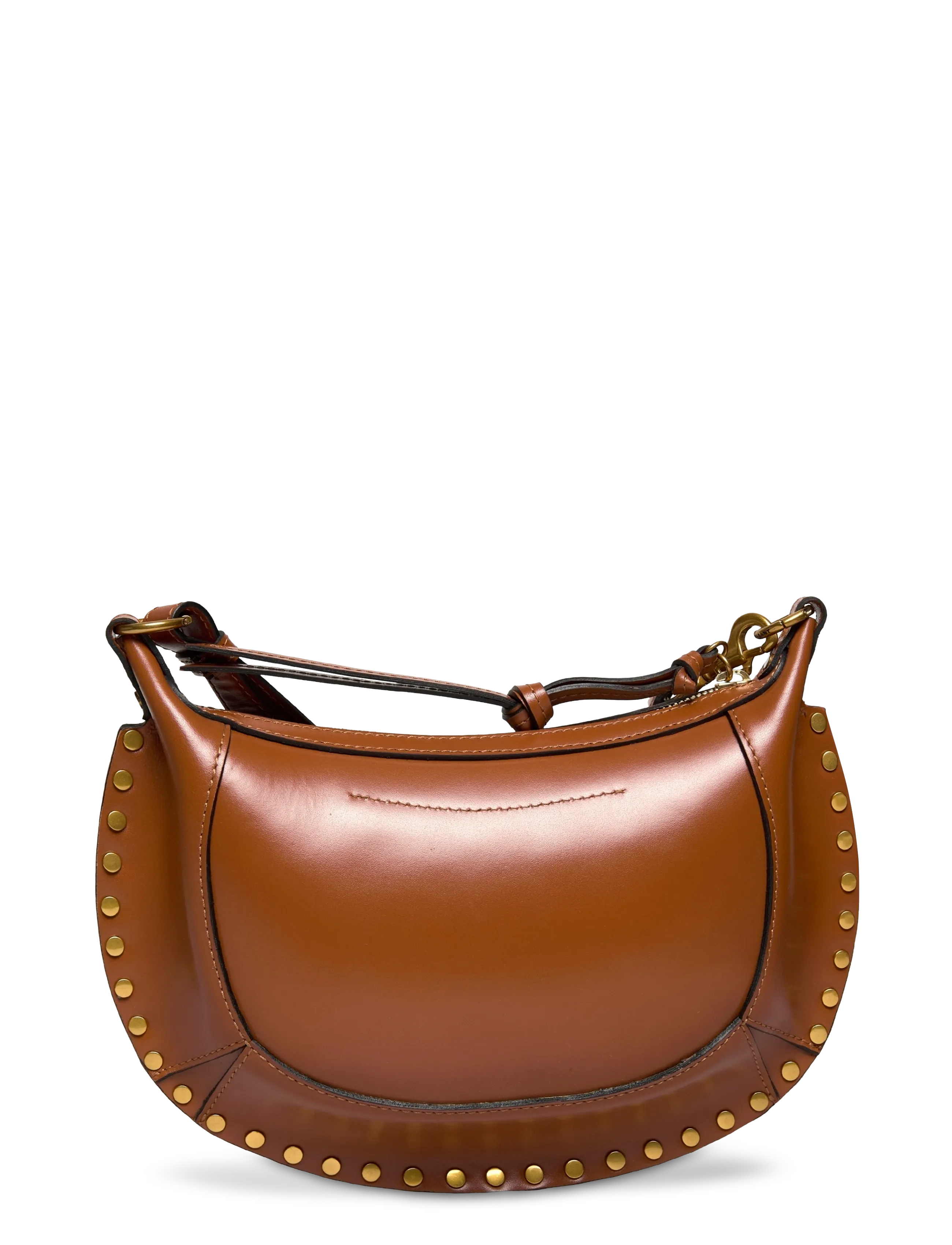 Isabel Marant - Oskan Moon leather shoulder bag - brown - 1