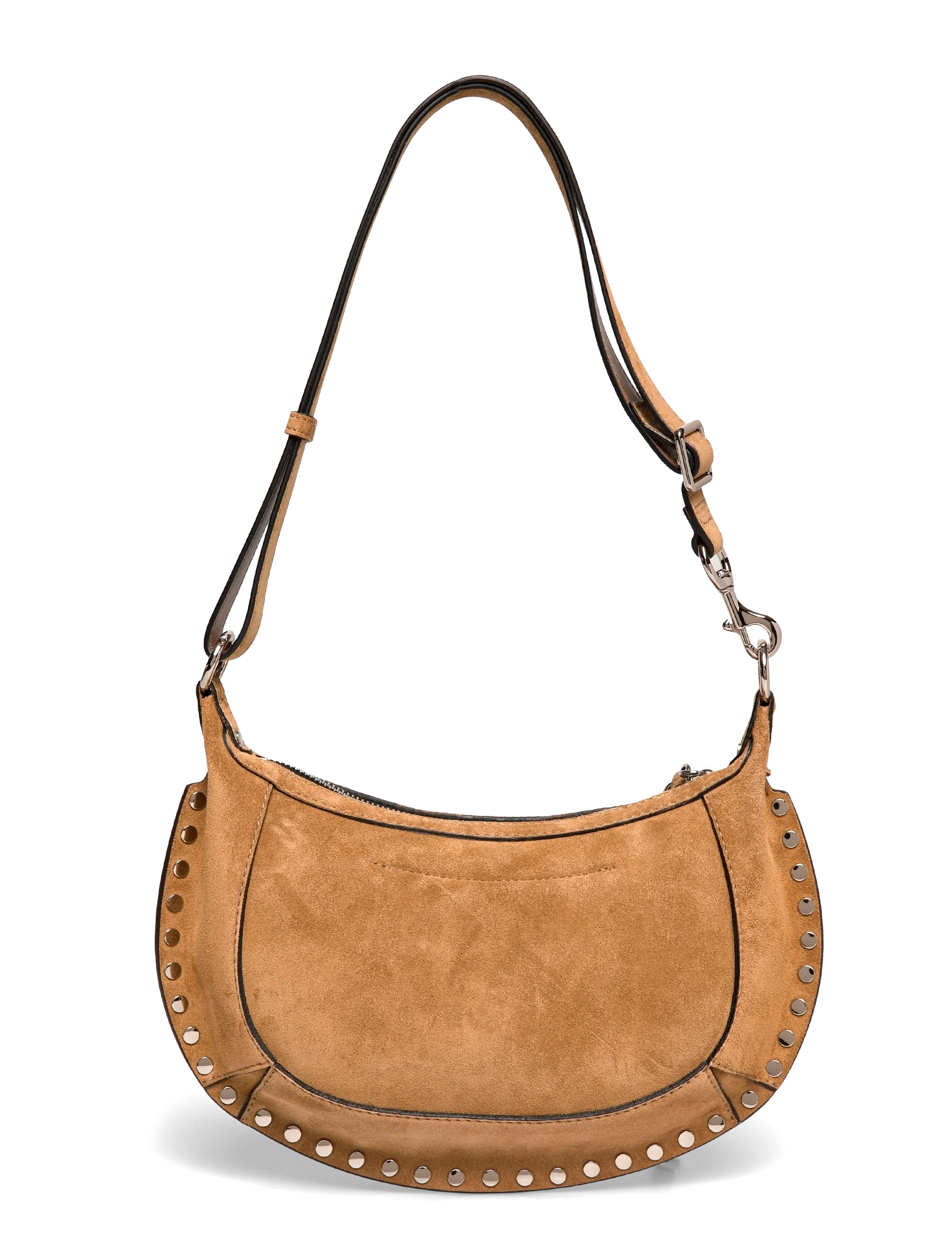 Isabel Marant - Oskan Moon leather shoulder bag - brown - 1