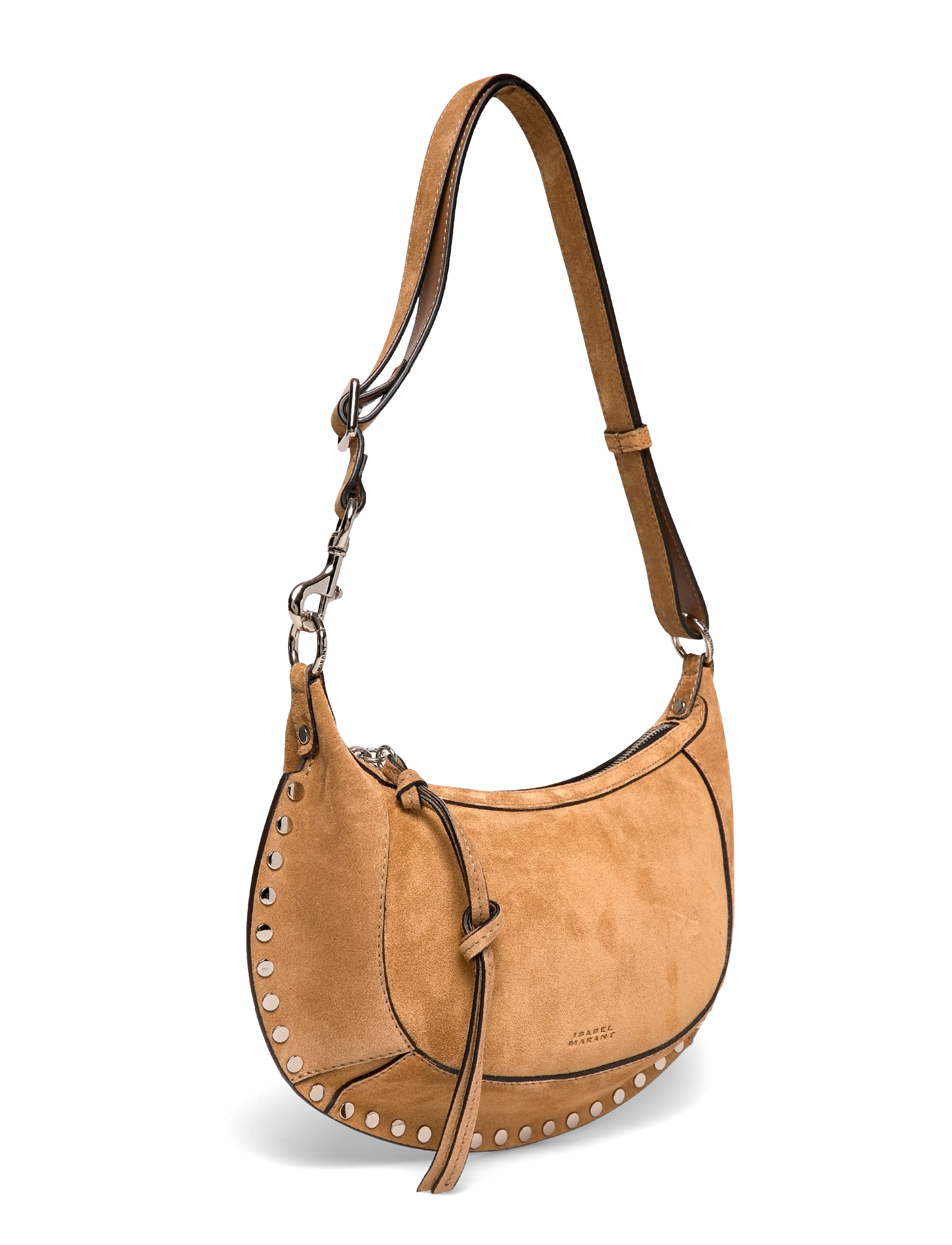 Isabel Marant - Oskan Moon leather shoulder bag - brown - 2