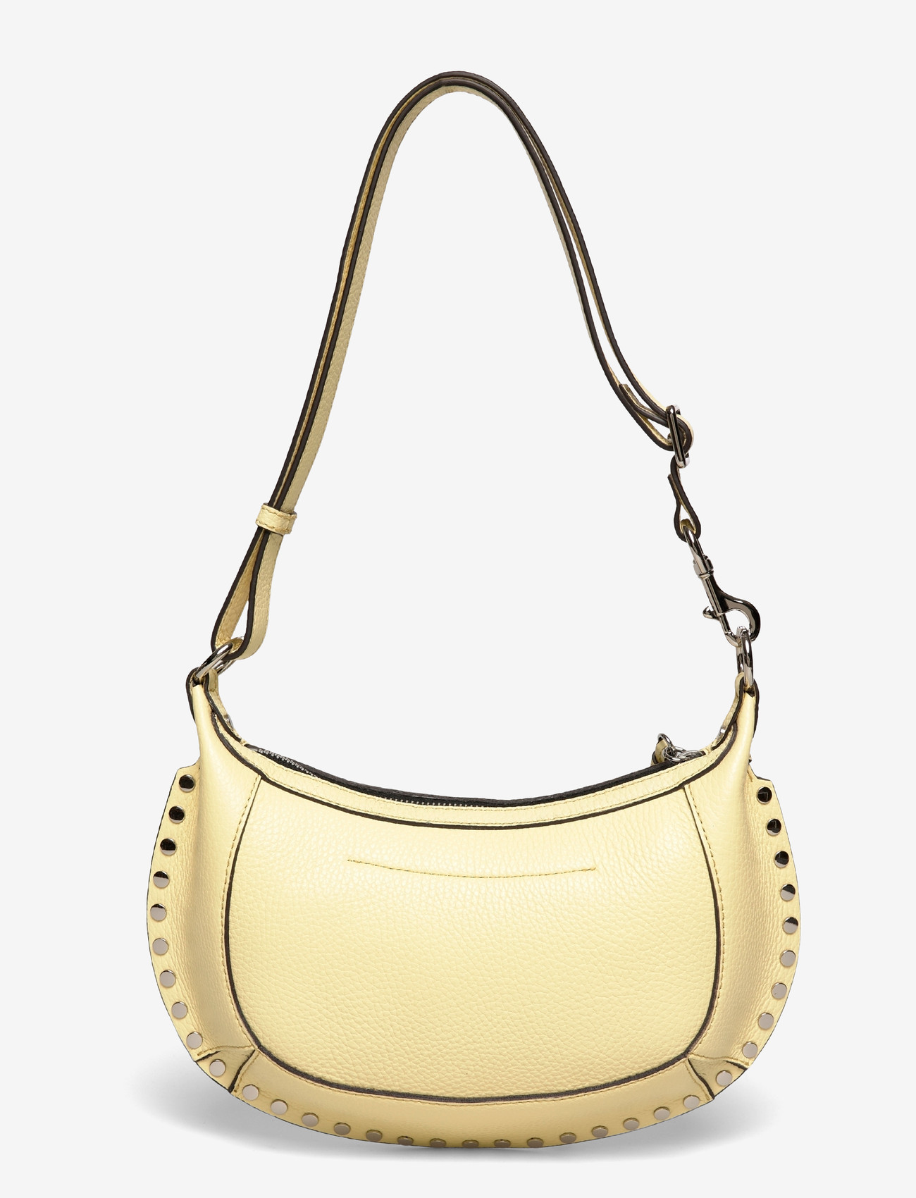 Isabel Marant - Oskan Moon leather shoulder bag - axelremsväskor - beige - 1