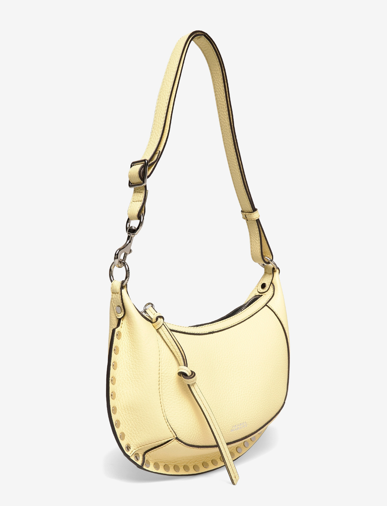 Isabel Marant - Oskan Moon leather shoulder bag - axelremsväskor - beige - 2