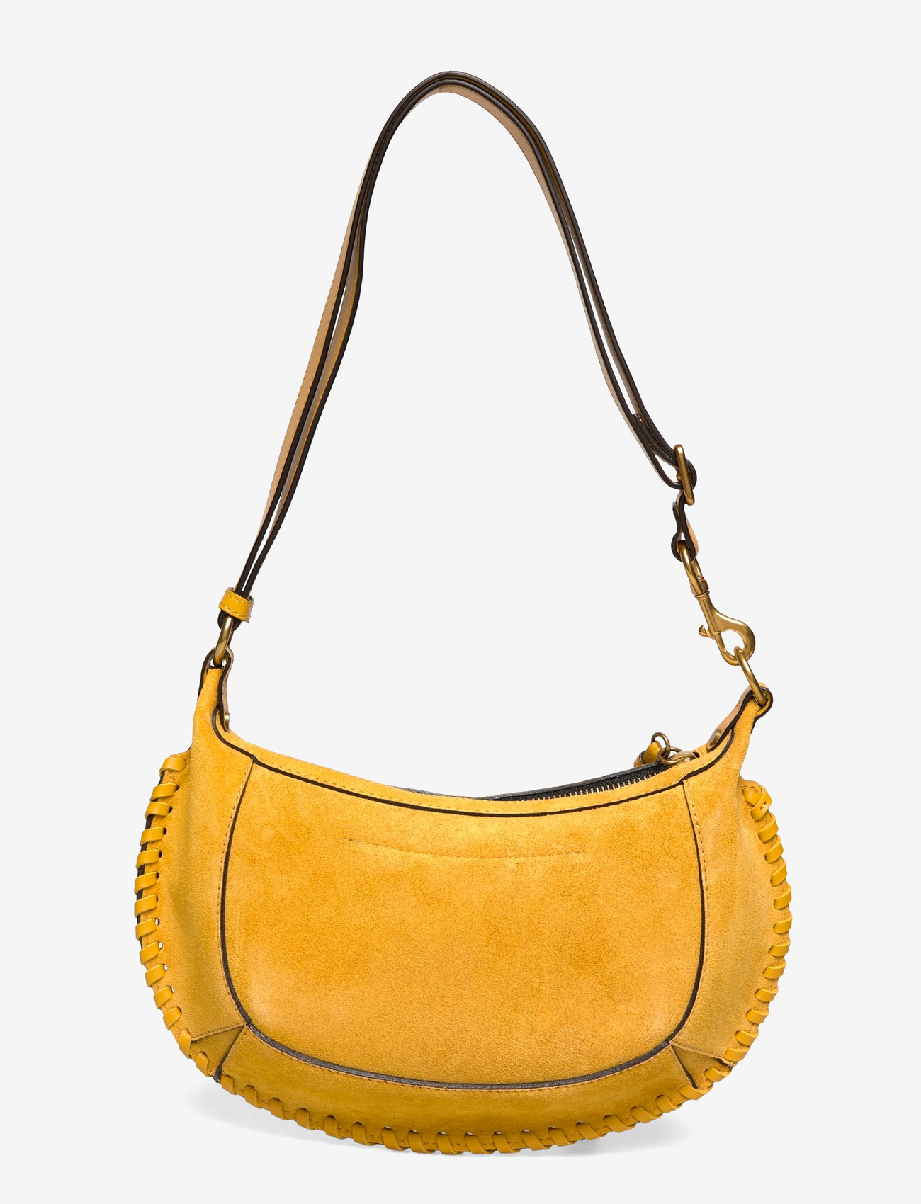 Isabel Marant - Oskan Moon leather shoulder bag - Õlakotid - yellow - 1